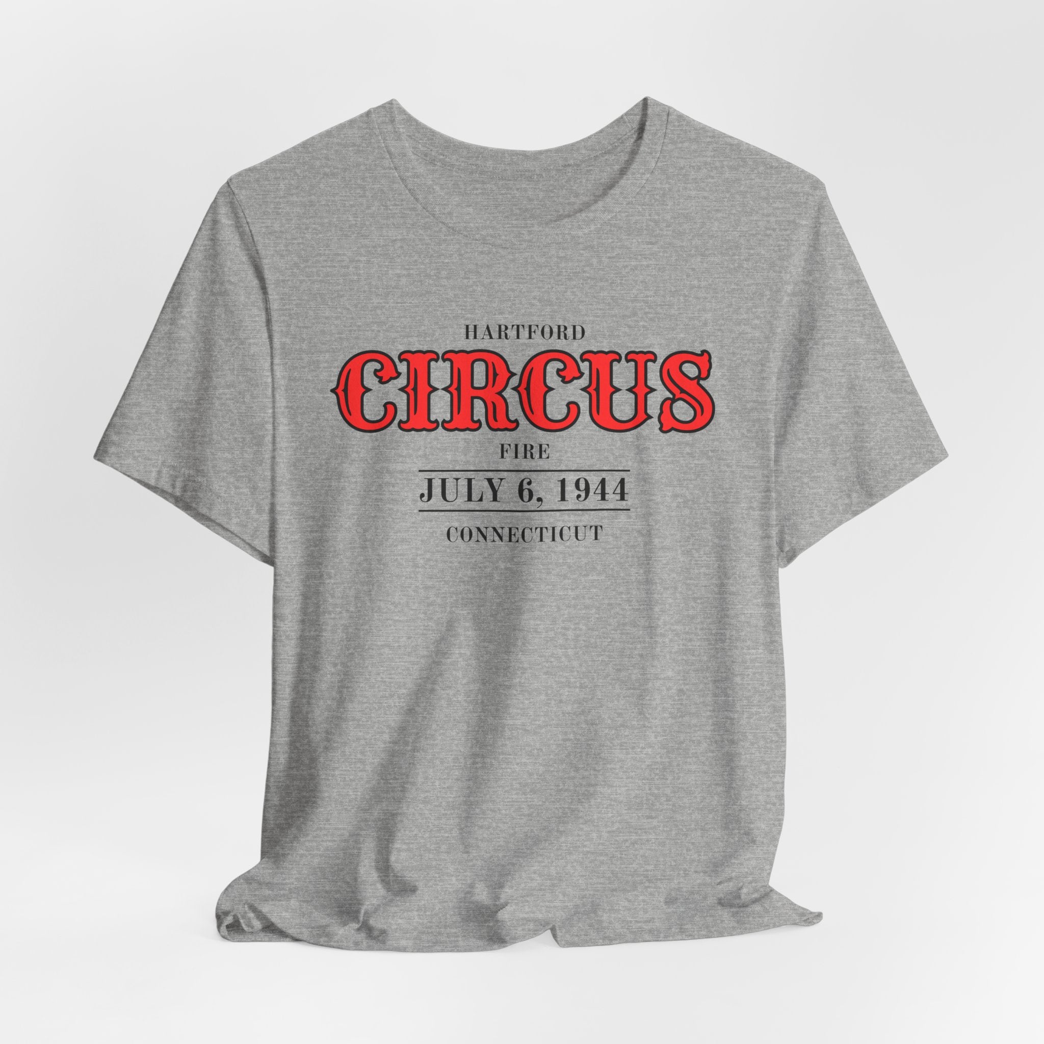Hartford Circus Fire July 6, 1944 Commemorative T-Shirt