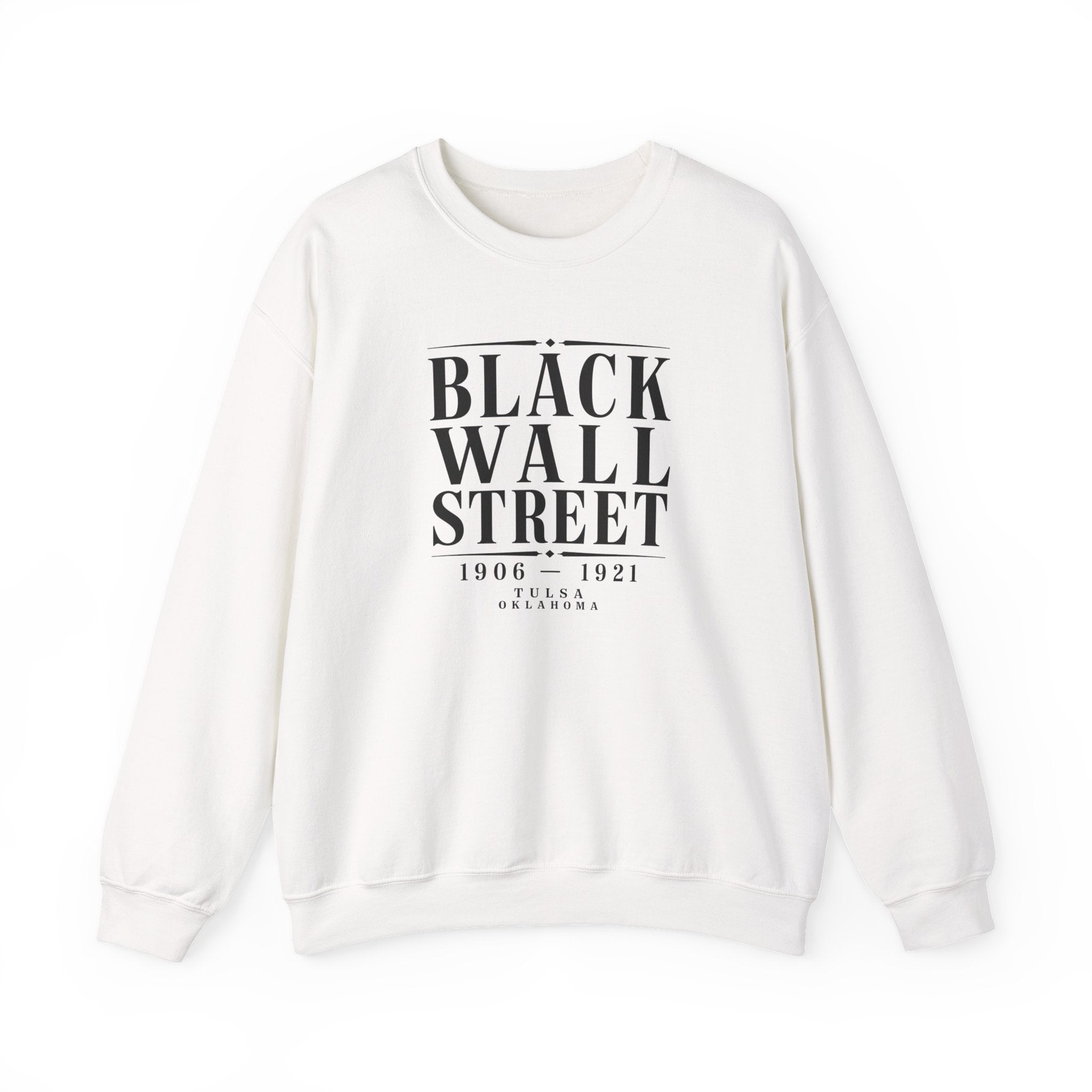 Black Wall Street Historic Tribute sweatshirt