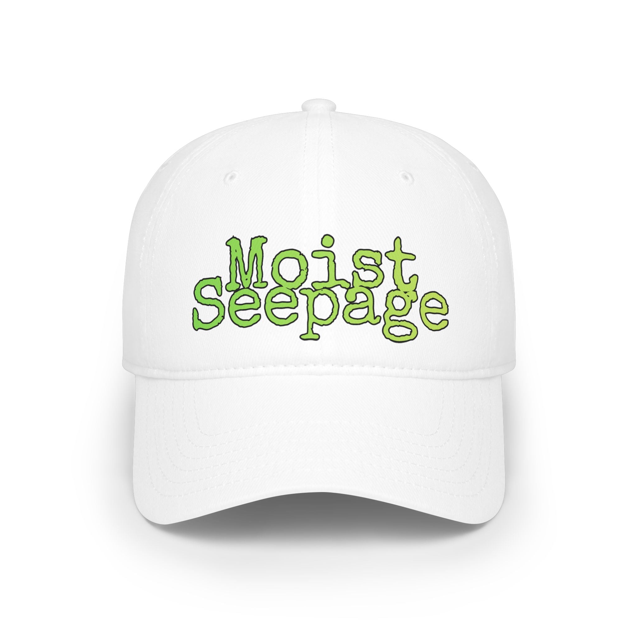 "Moist Seepage" low profile baseball cap