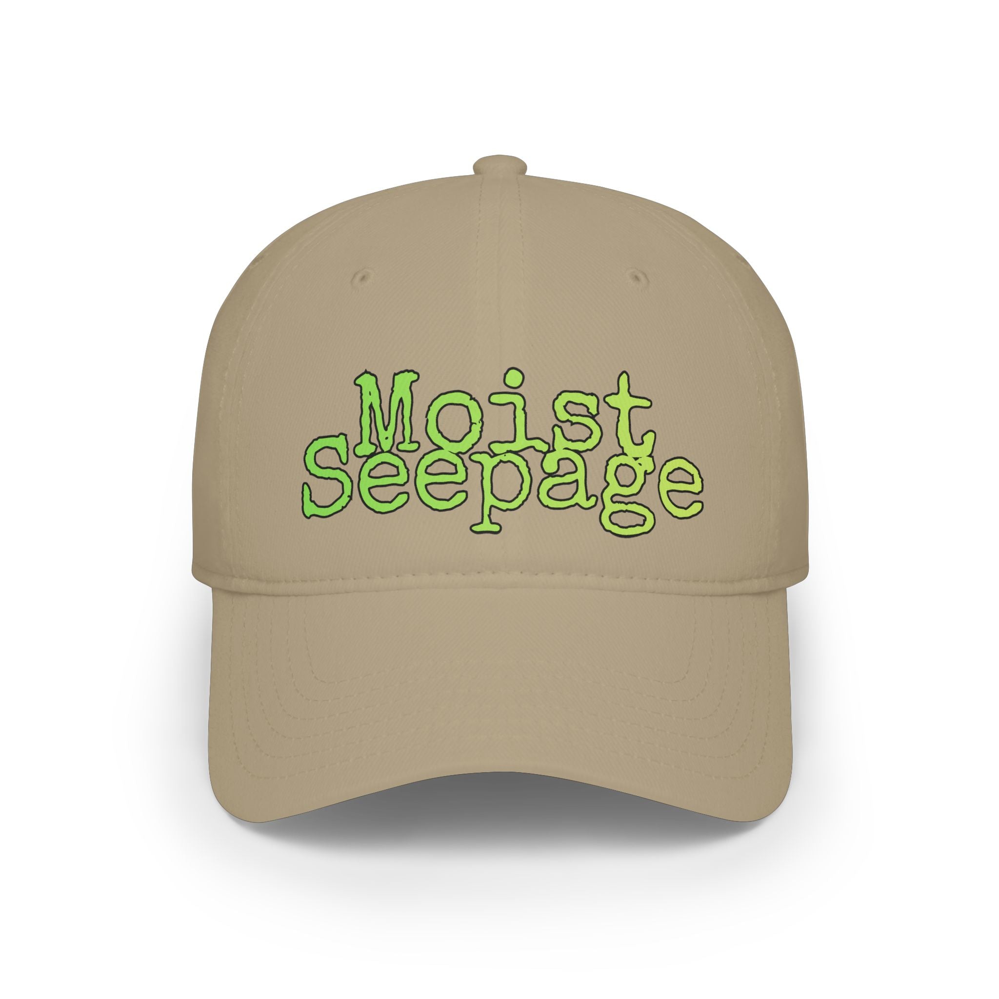 "Moist Seepage" low profile baseball cap