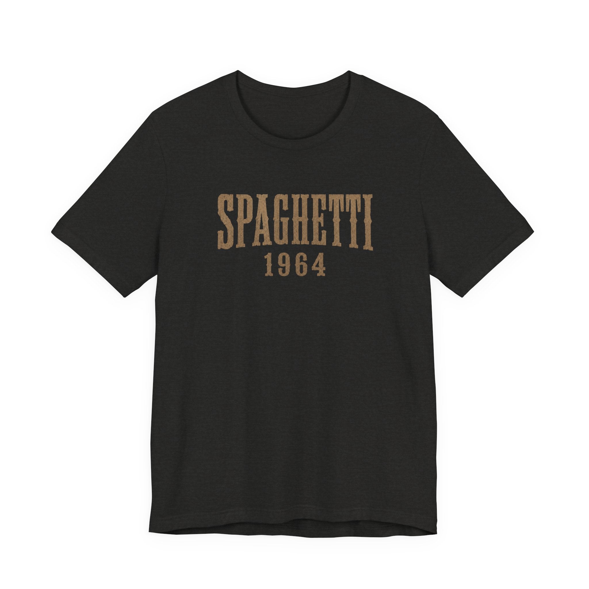 Spaghetti 1964 Spaghetti Western retro vintage unisex t-shirt, minimalist cowboy film graphic tee