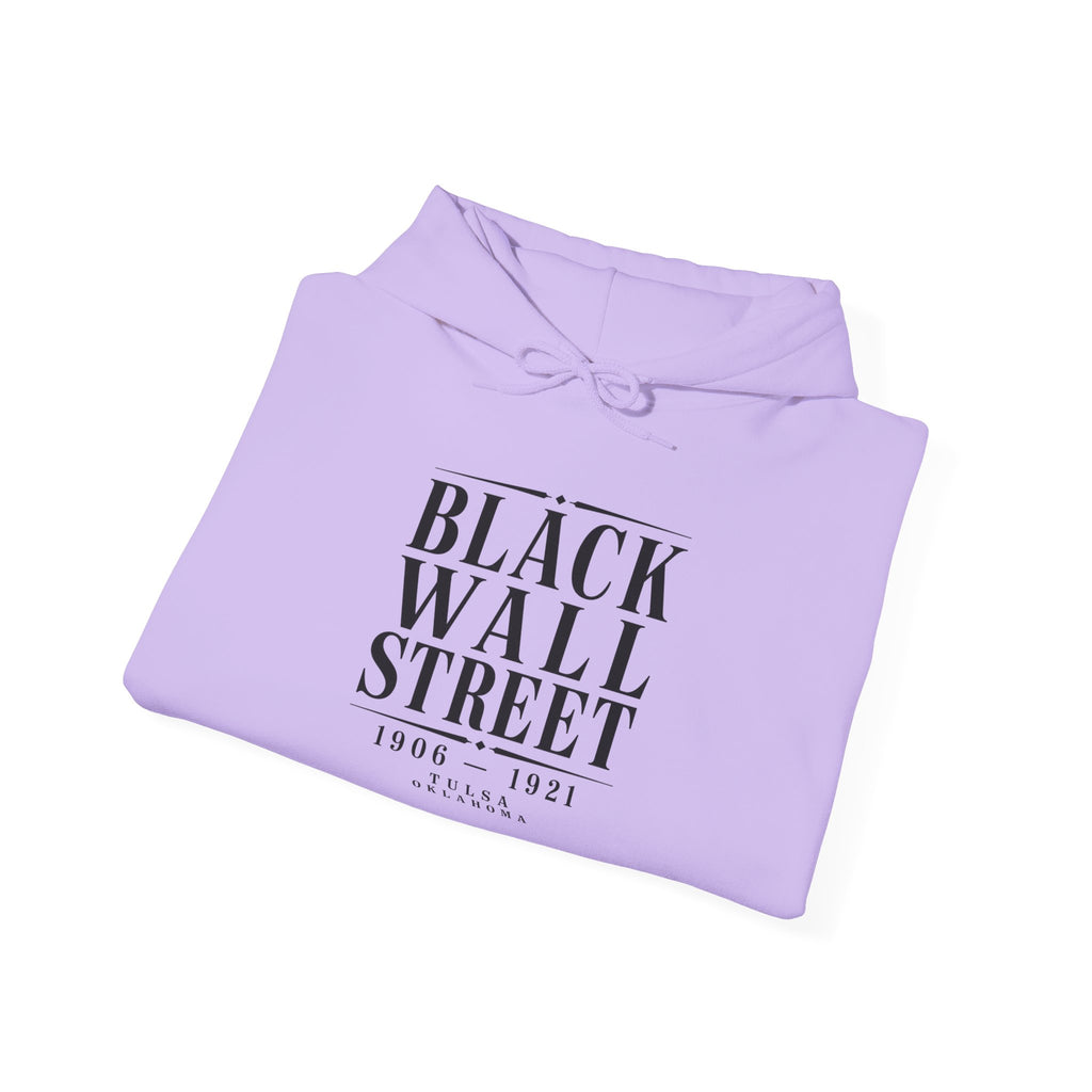 Black Wall Street Historical Tribute hoodie