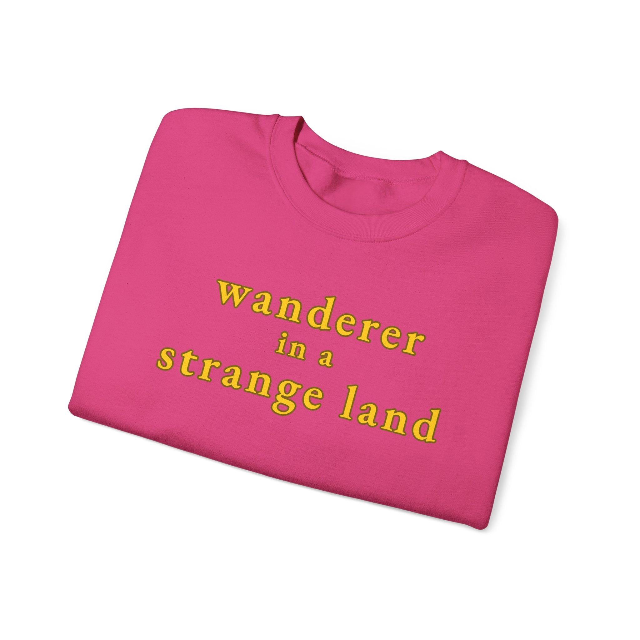 Wanderer in a Strange Land sweatshirt