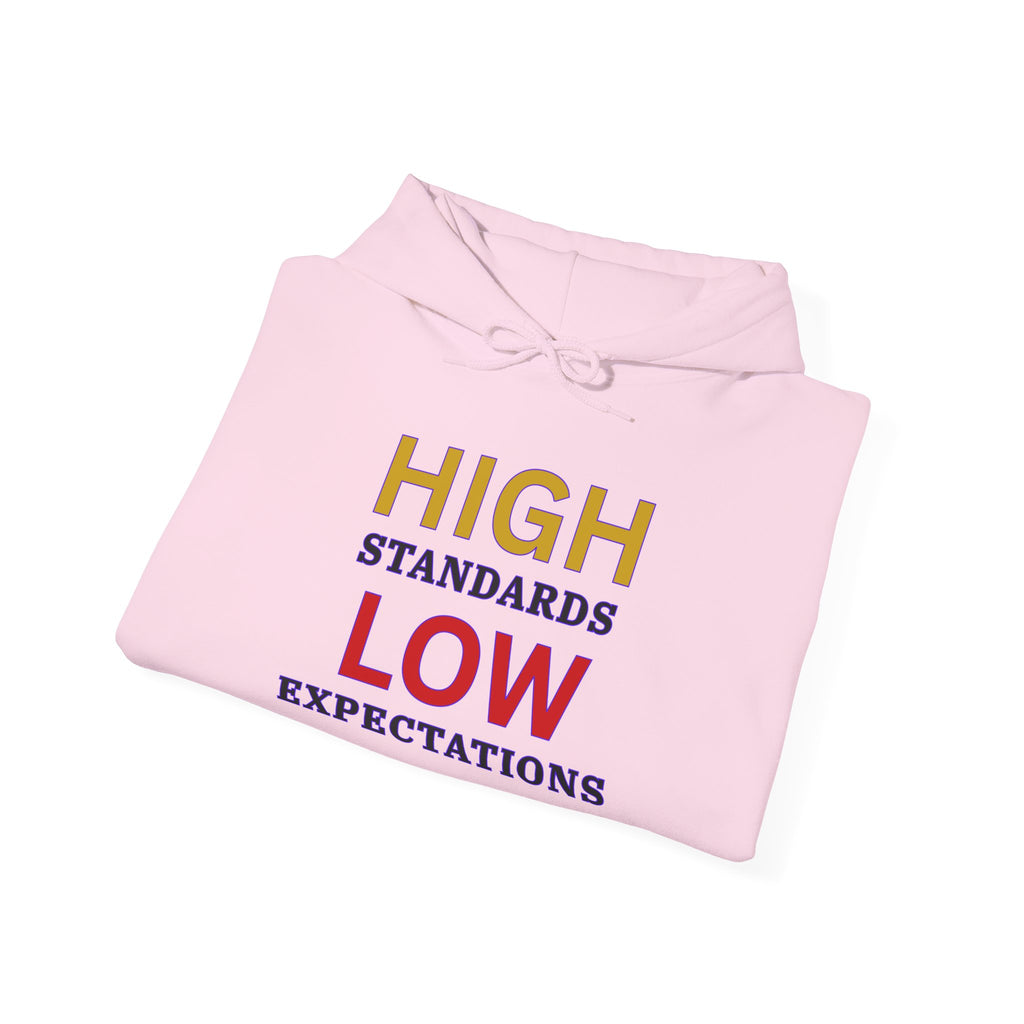 High Standards Low Expectations hoodie