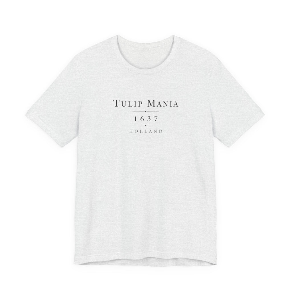 Tulip Mania 1637 Holland minimalist T-Shirt