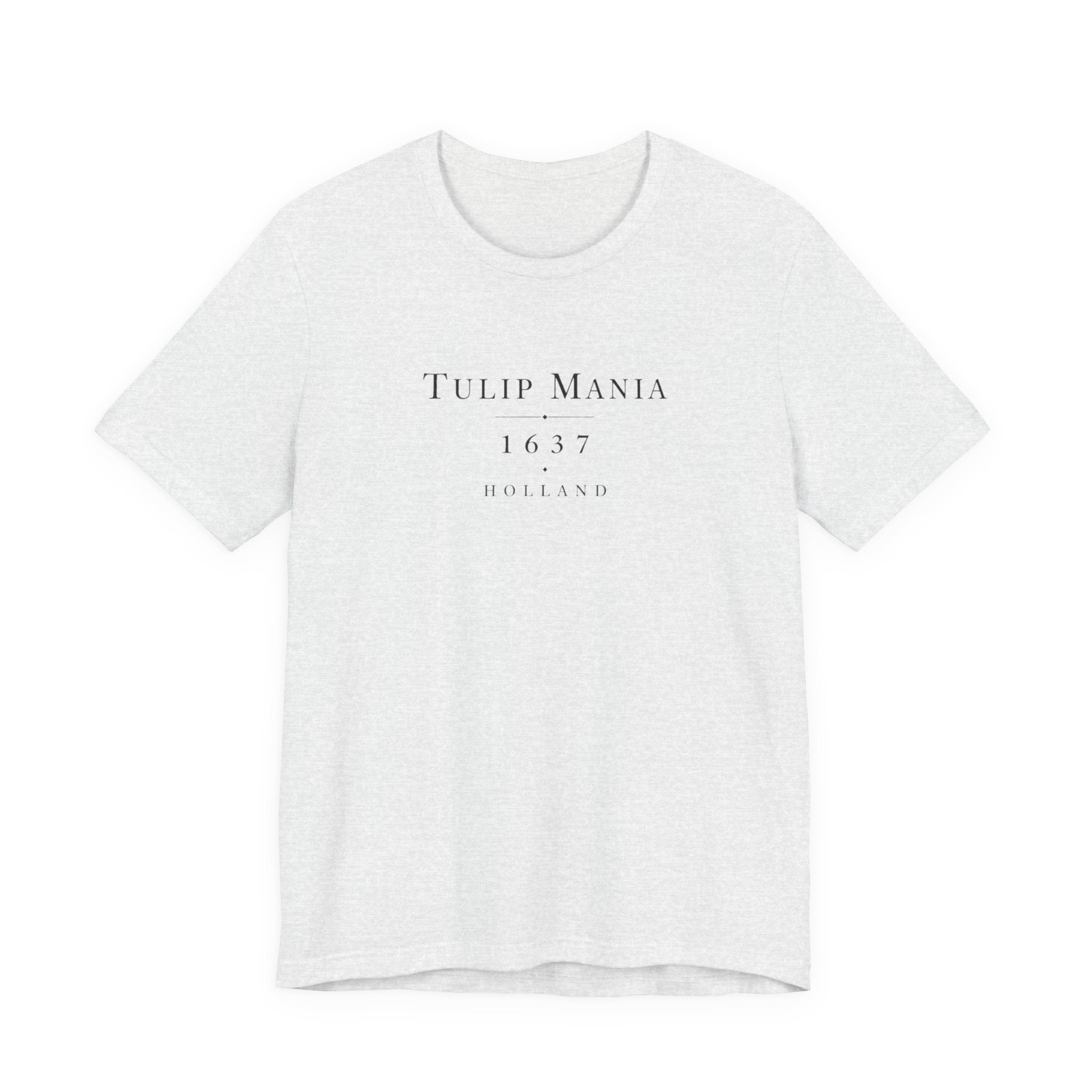 Tulip Mania 1637 Holland minimalist T-Shirt