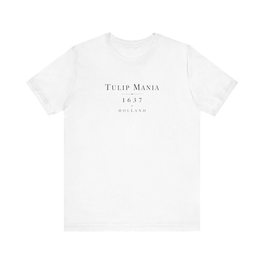 Tulip Mania 1637 Holland minimalist T-Shirt