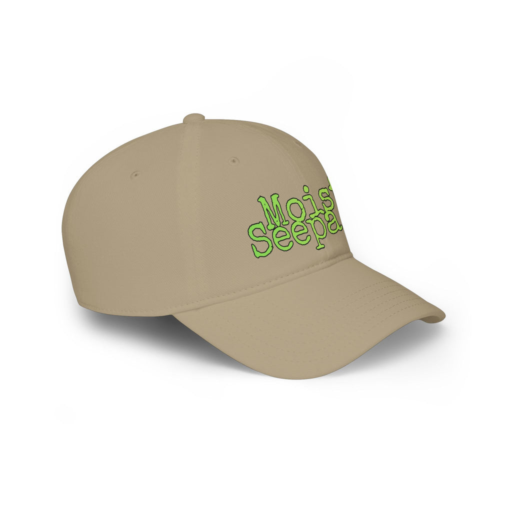 "Moist Seepage" low profile baseball cap