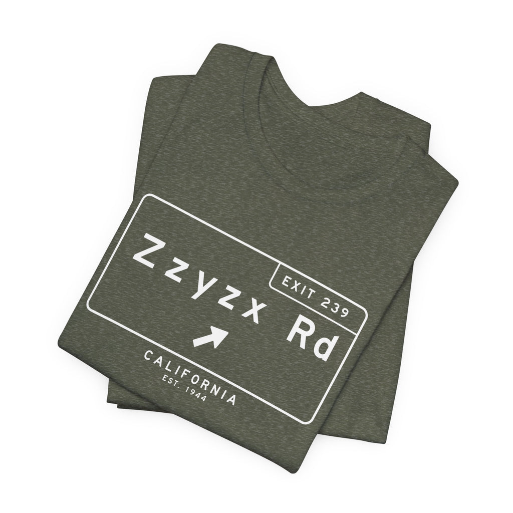 Zzyzx Rd T-Shirt California History