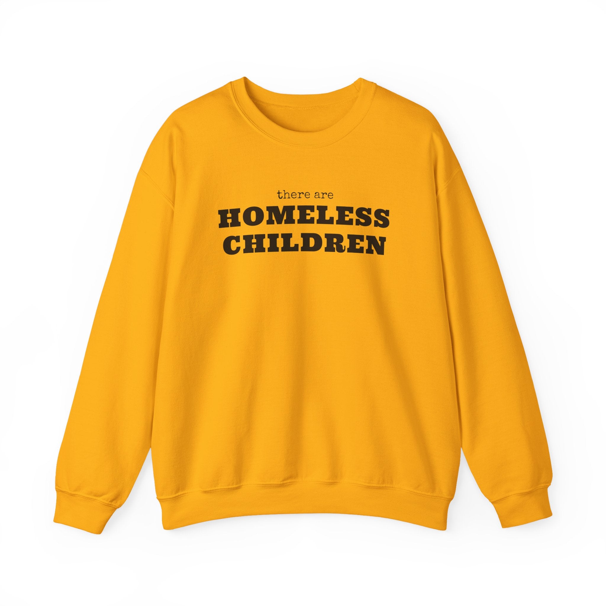 Homeless Children awareness sweatshirt