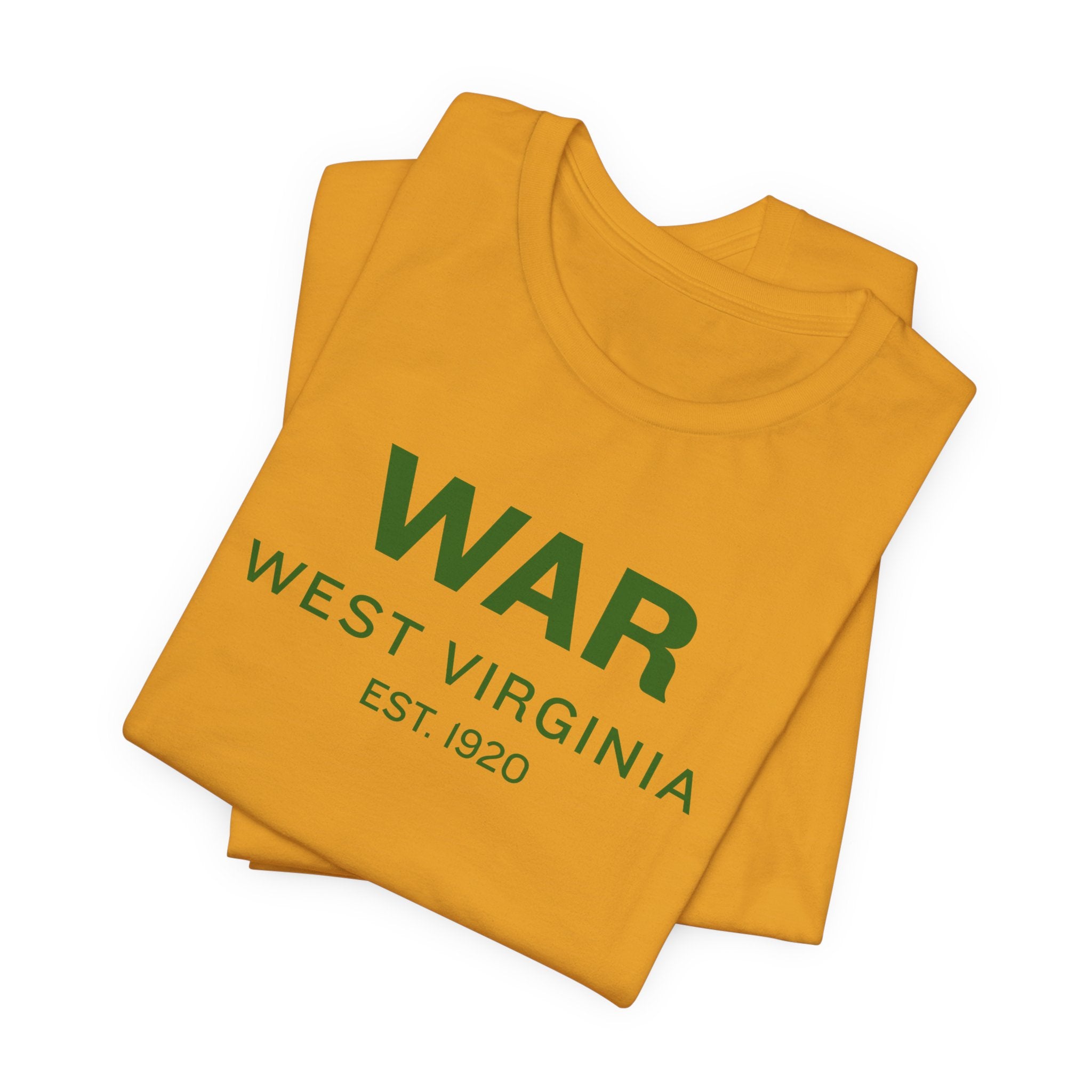 WAR, West Virginia Est. 1920 T-Shirt