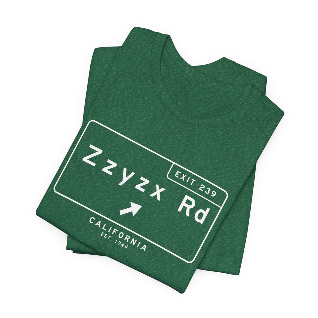 Zzyzx Rd T-Shirt California History