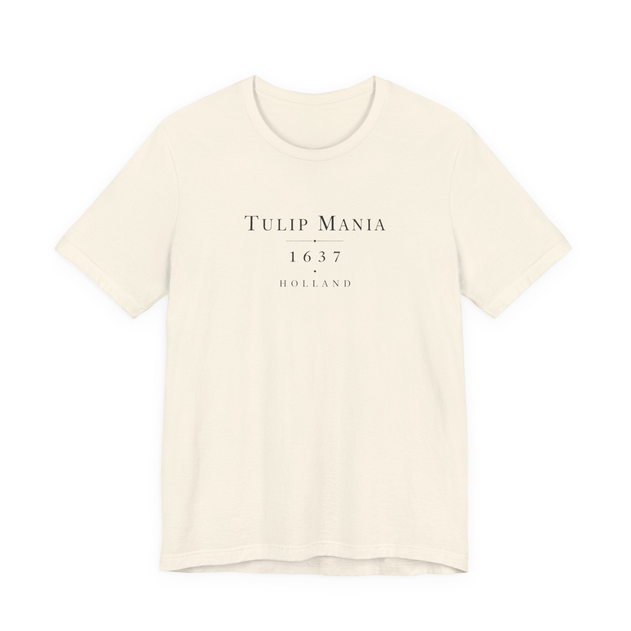 Tulip Mania 1637 Holland minimalist T-Shirt