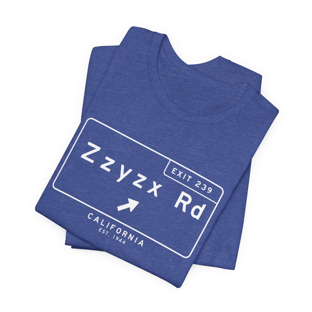 Zzyzx Rd T-Shirt California History