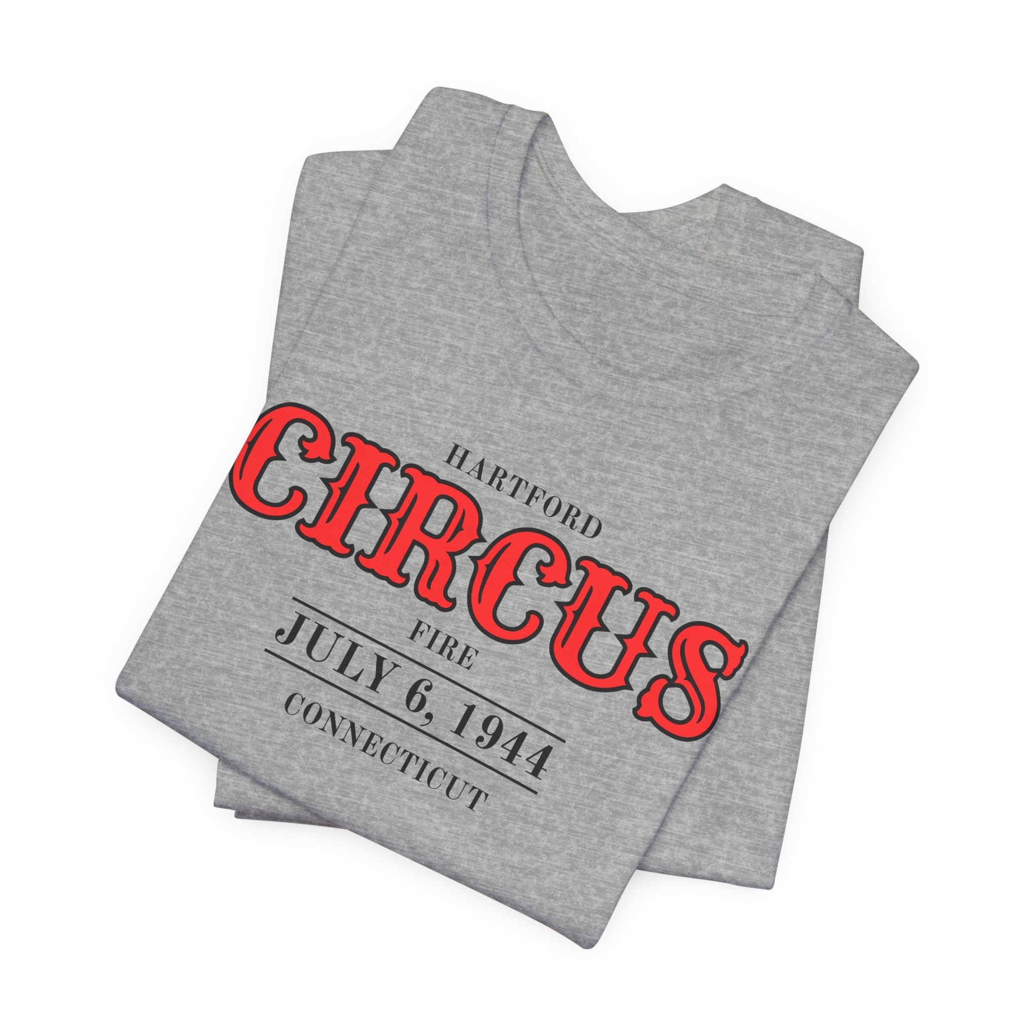 Hartford Circus Fire July 6, 1944 Commemorative T-Shirt
