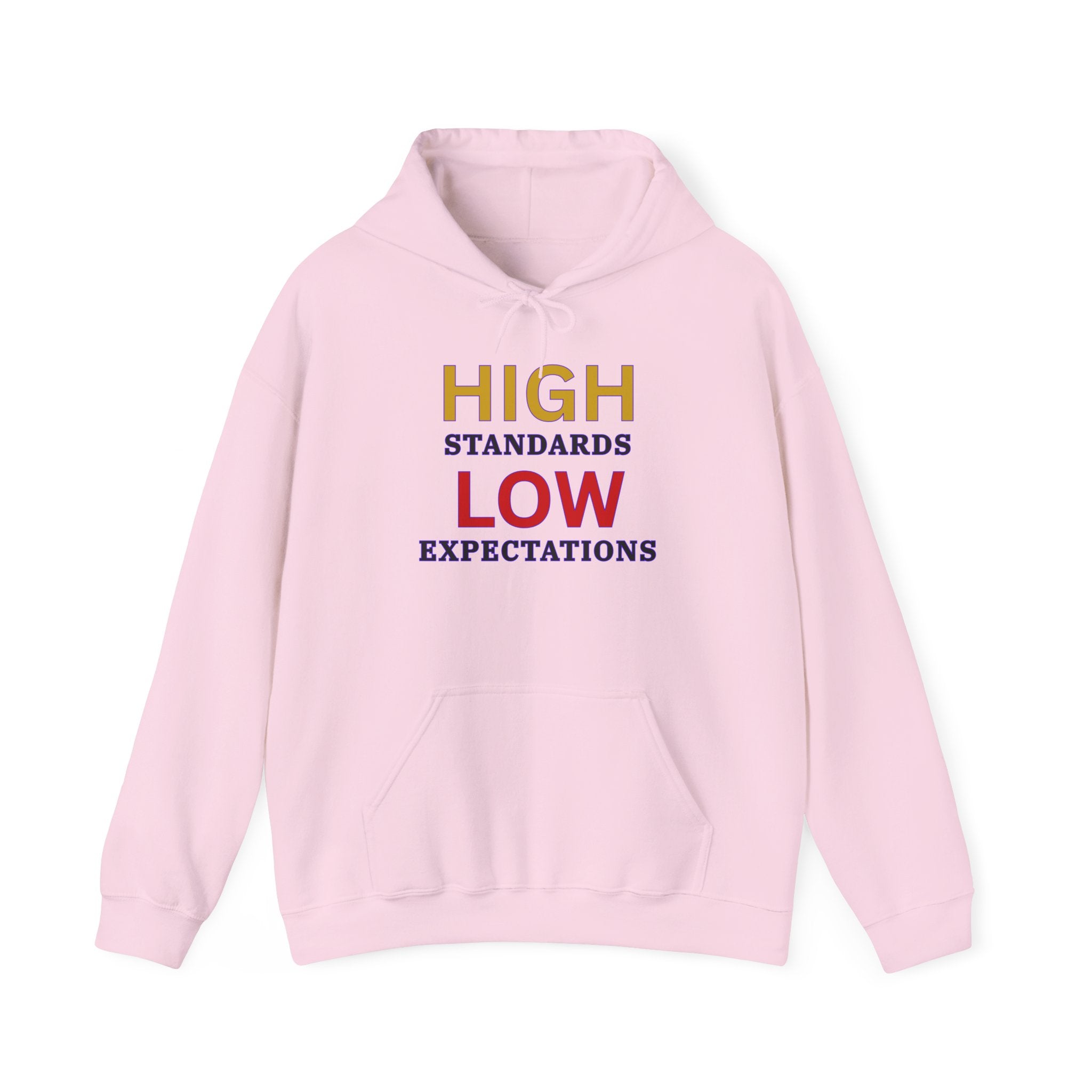 High Standards Low Expectations hoodie