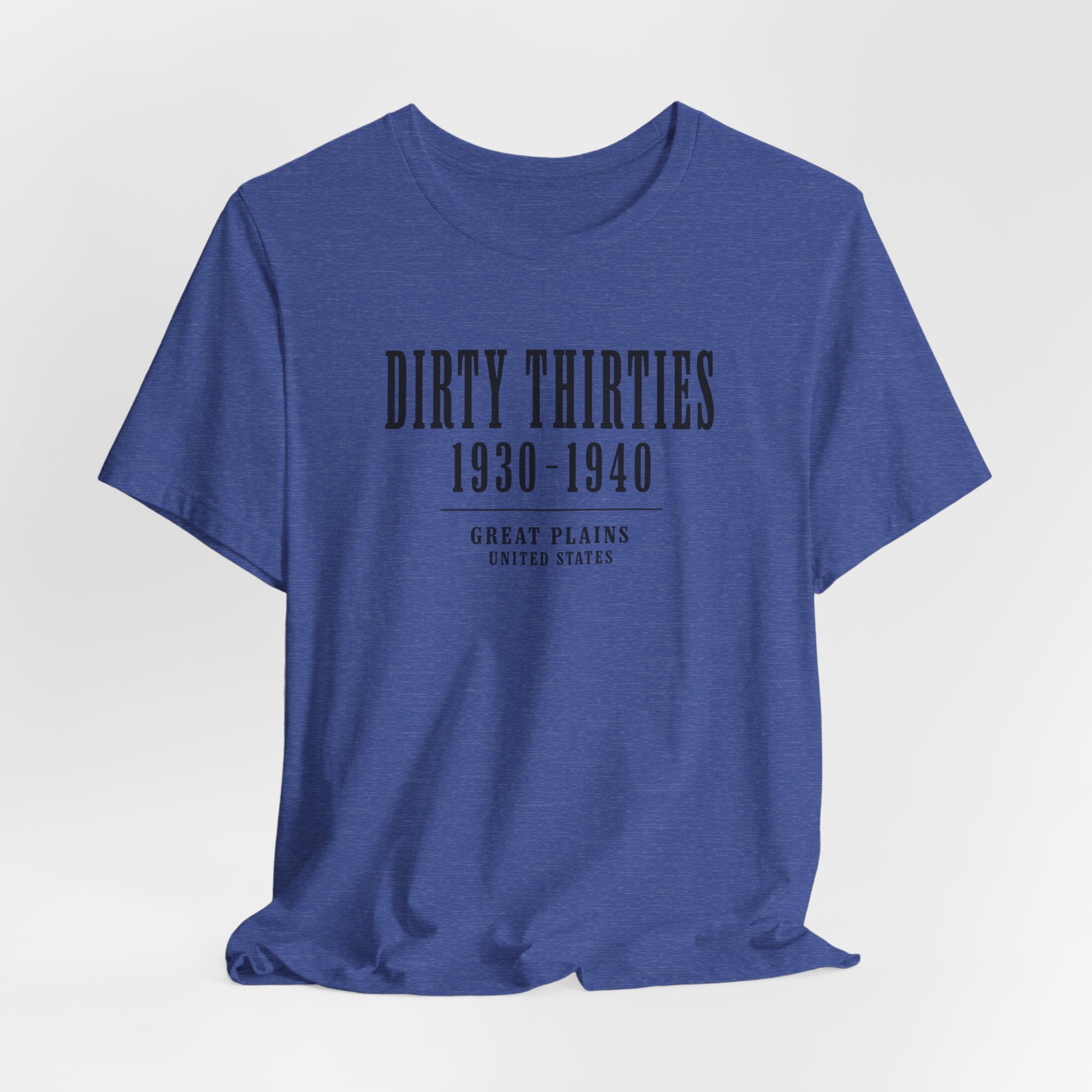 Dirty Thirties 1930–1940 vintage minimalist historical T-Shirt