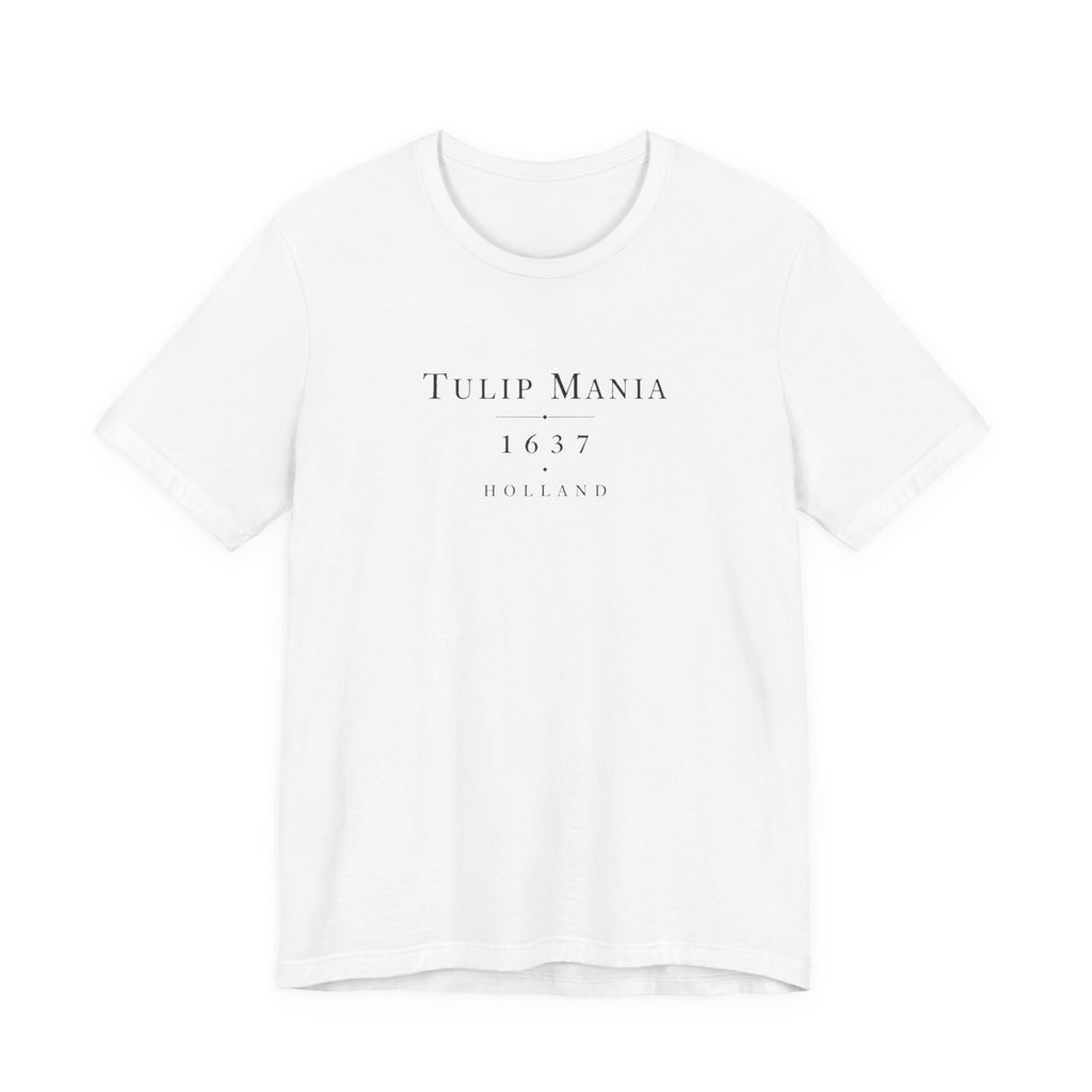 Tulip Mania 1637 Holland minimalist T-Shirt