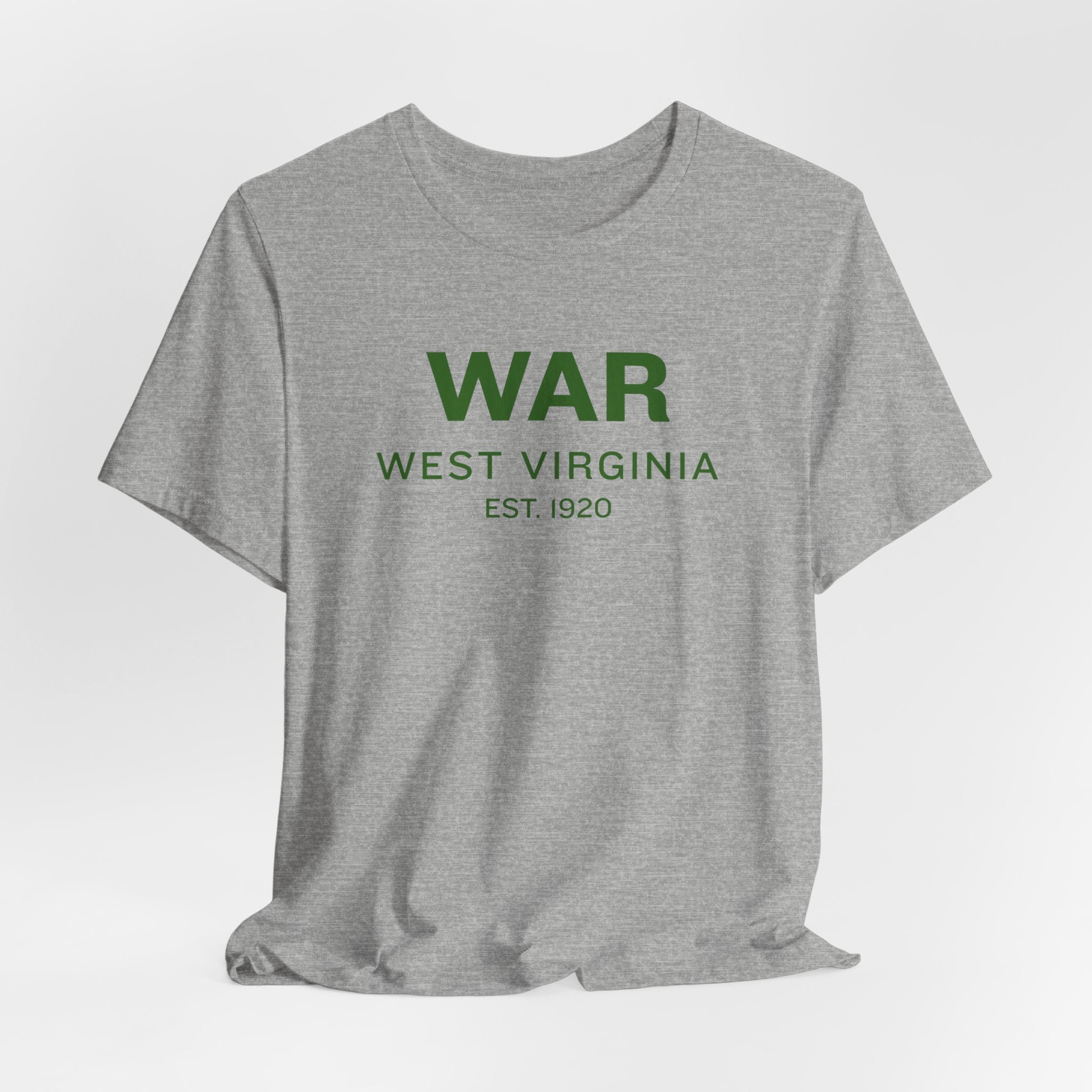WAR, West Virginia Est. 1920 T-Shirt