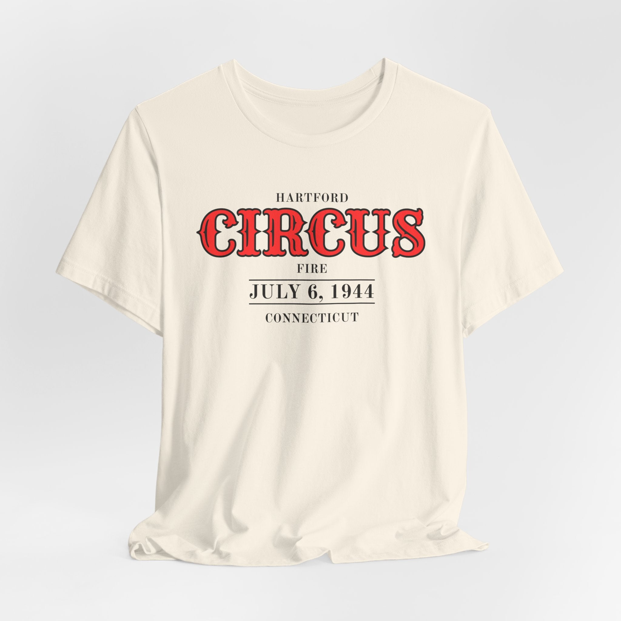 Hartford Circus Fire July 6, 1944 Commemorative T-Shirt