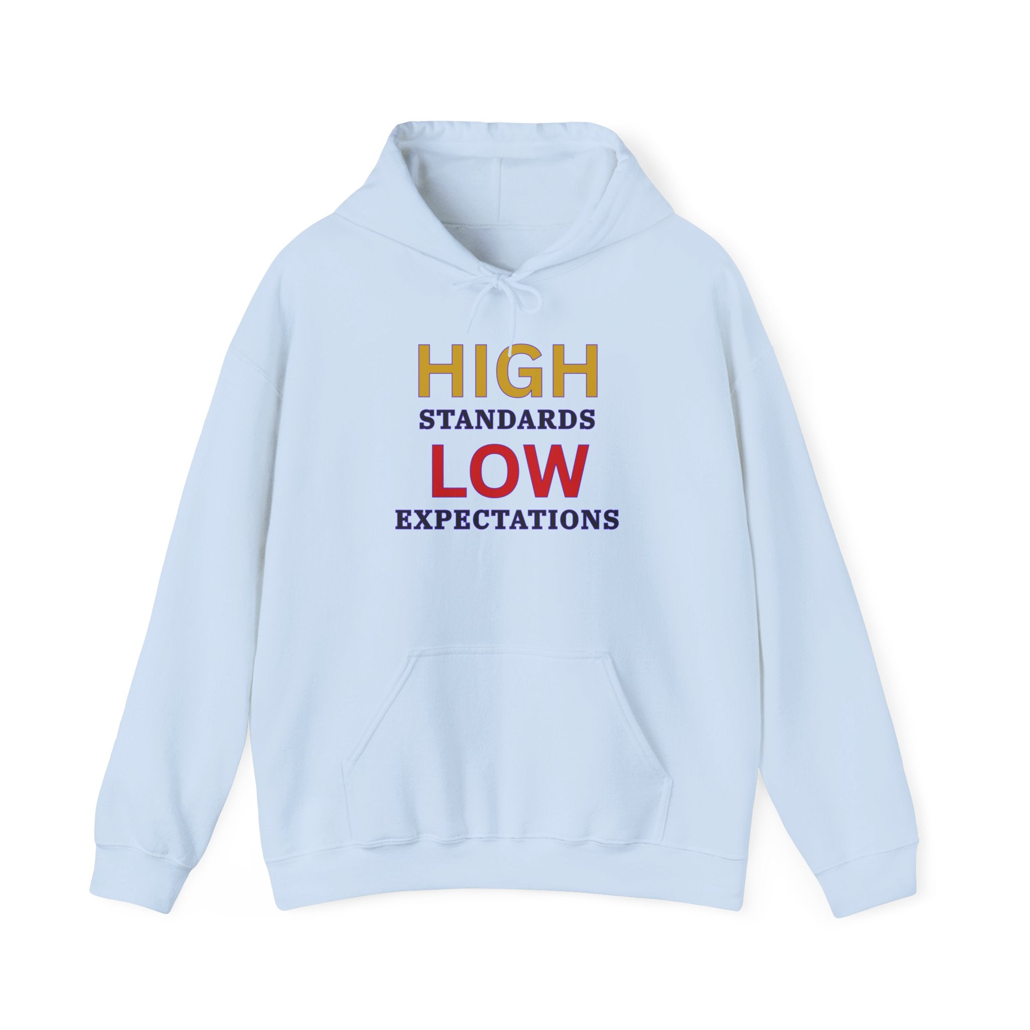 High Standards Low Expectations hoodie