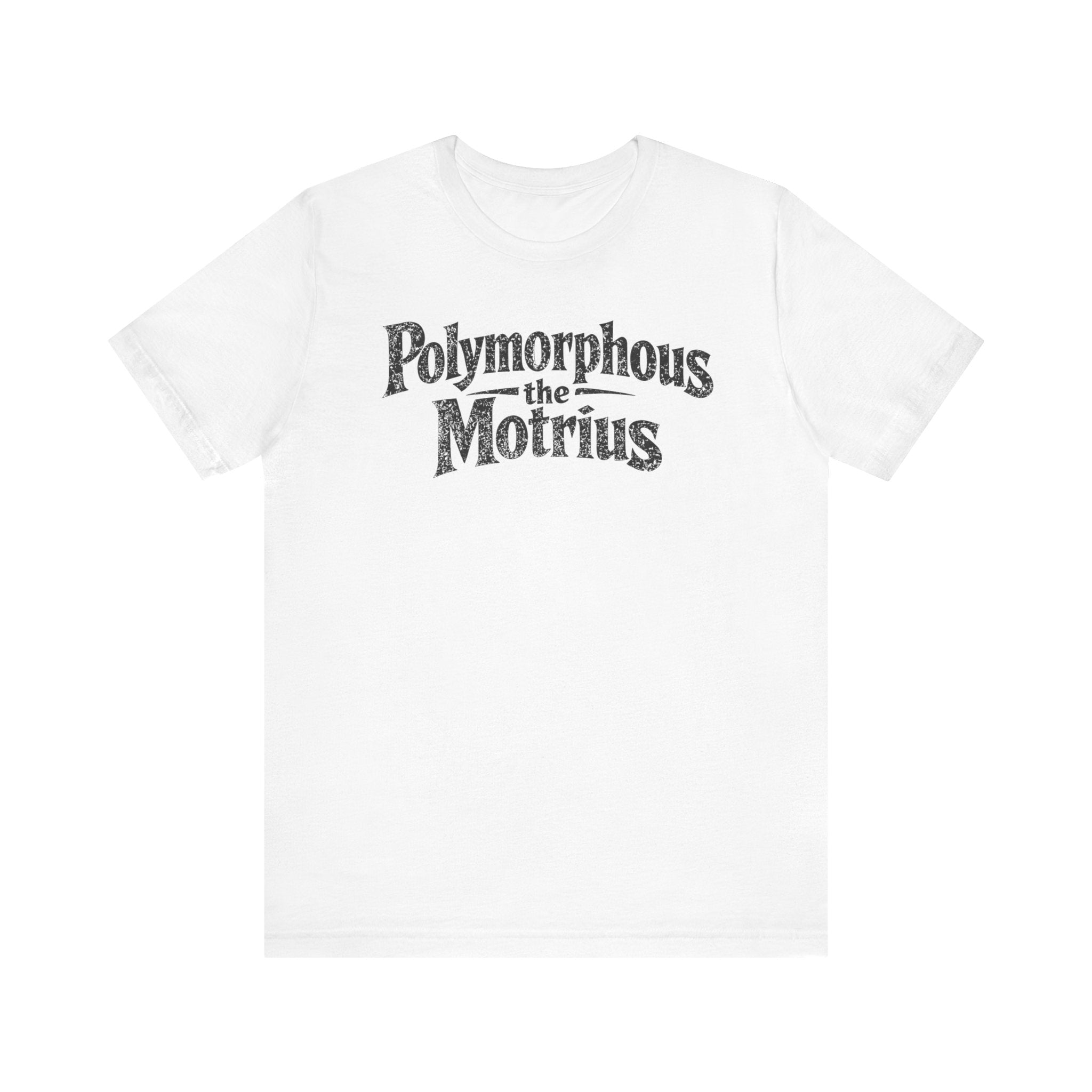 Polymorphous the Motrius fake band retro tour unisex t-shirt, vintage rock concert graphic tee