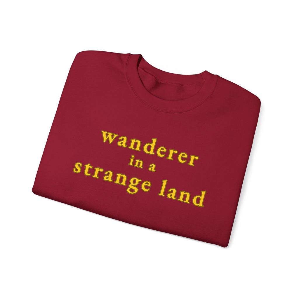Wanderer in a Strange Land sweatshirt
