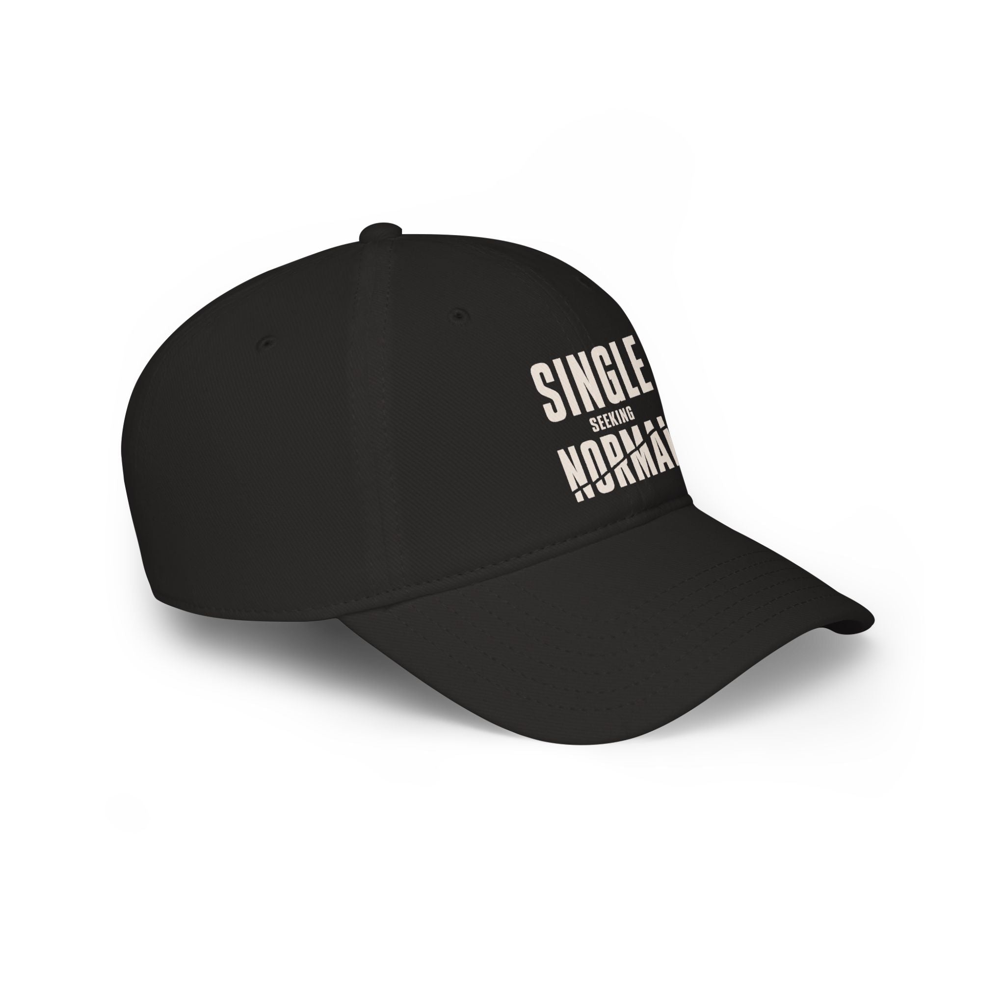 Single Seeking Normal low profile baseball cap