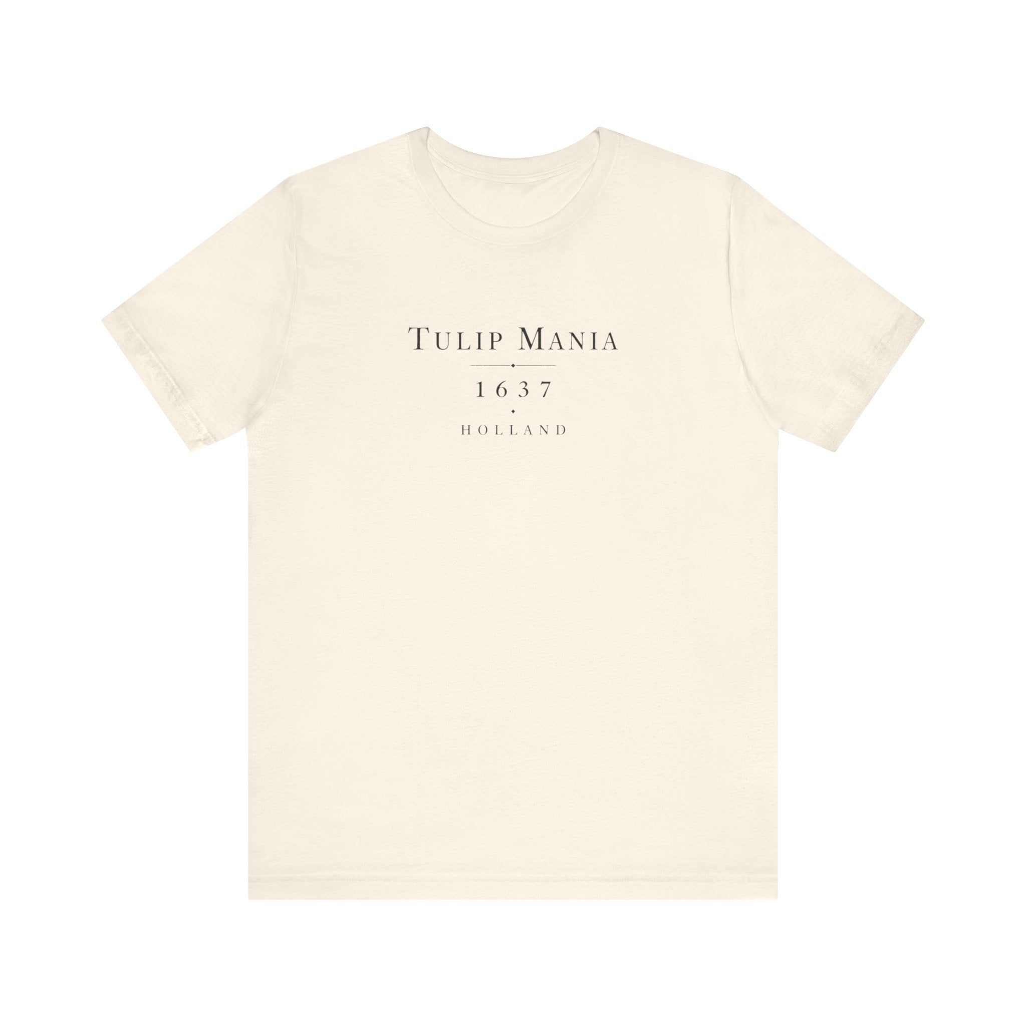 Tulip Mania 1637 Holland minimalist T-Shirt