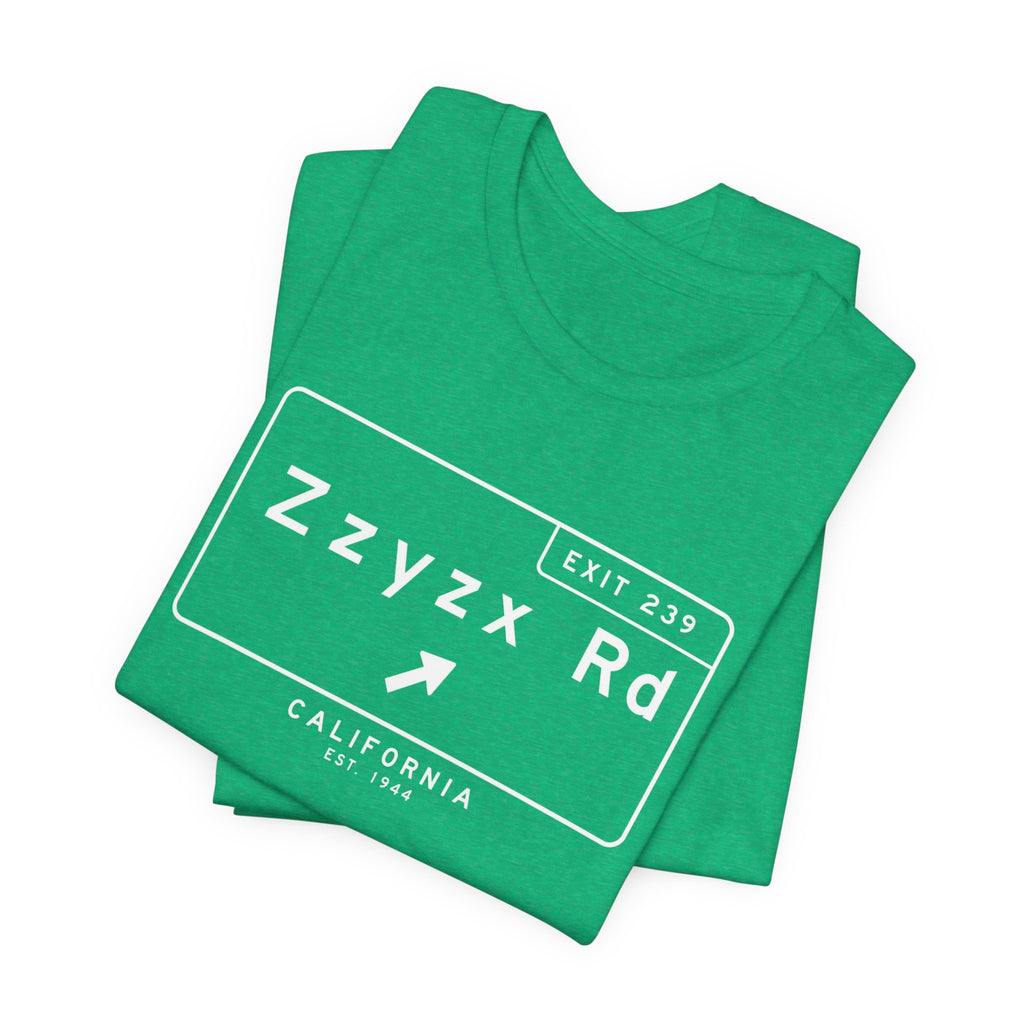 Zzyzx Rd T-Shirt California History