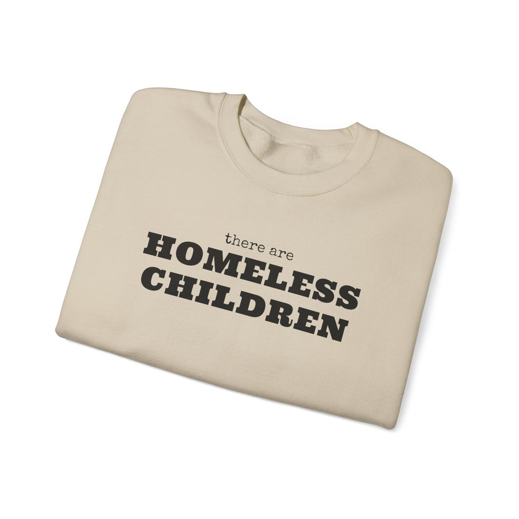Homeless Children awareness sweatshirt