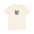 Dating T-Shirt with funny squirrel illustration, deadpan modern dating humor unisex casual tee