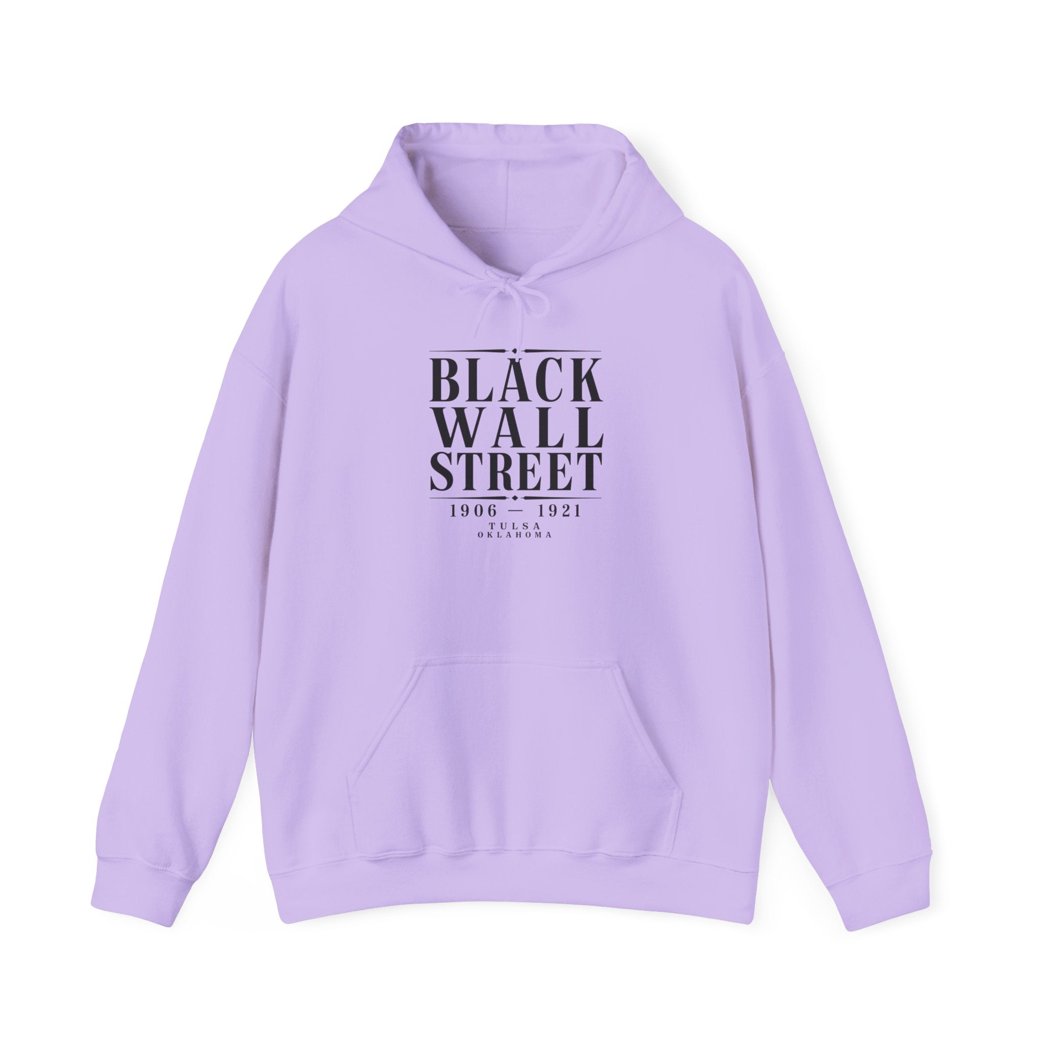 Black Wall Street Historical Tribute hoodie