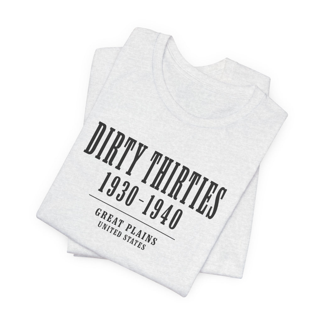 Dirty Thirties 1930–1940 vintage minimalist historical T-Shirt