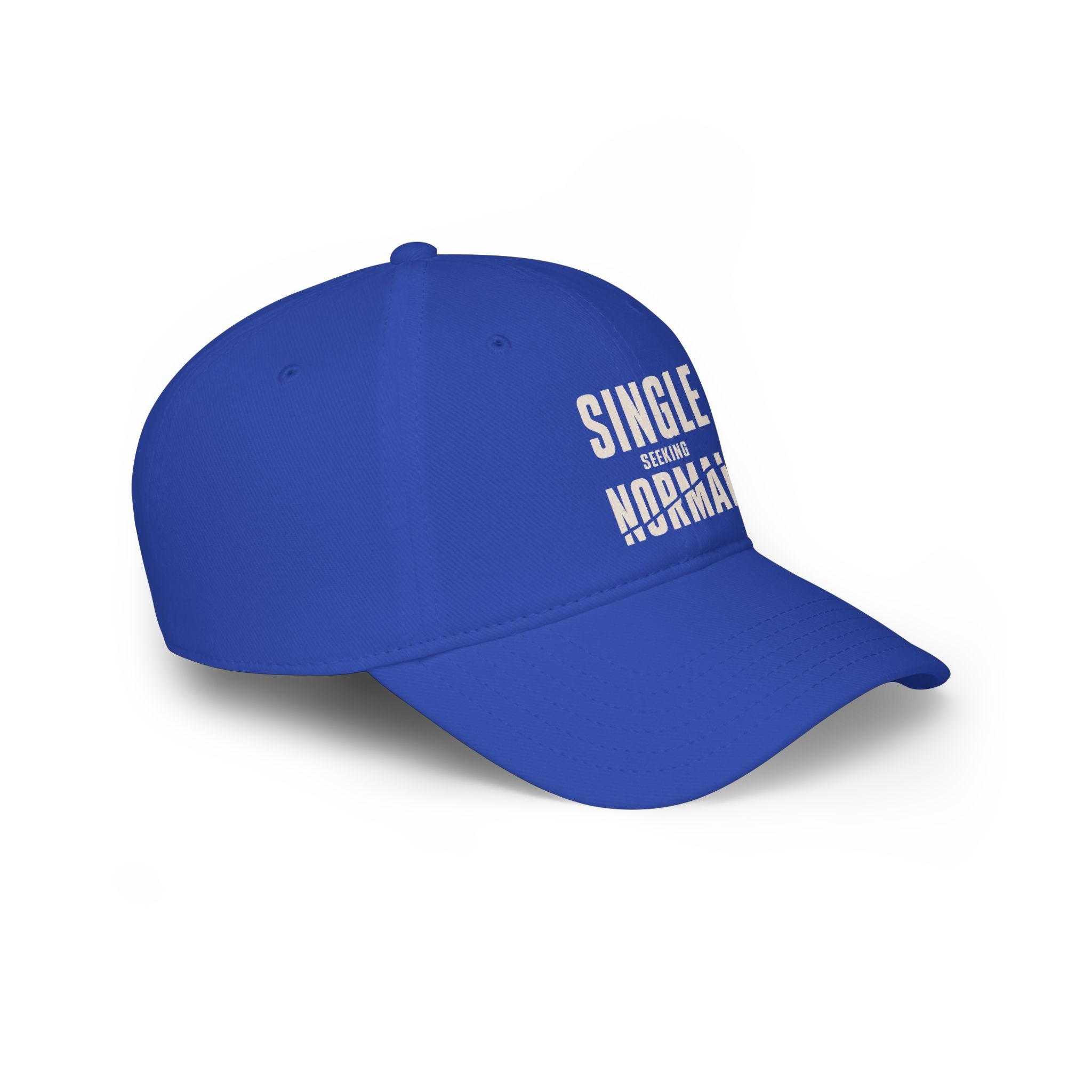 Single Seeking Normal low profile baseball cap