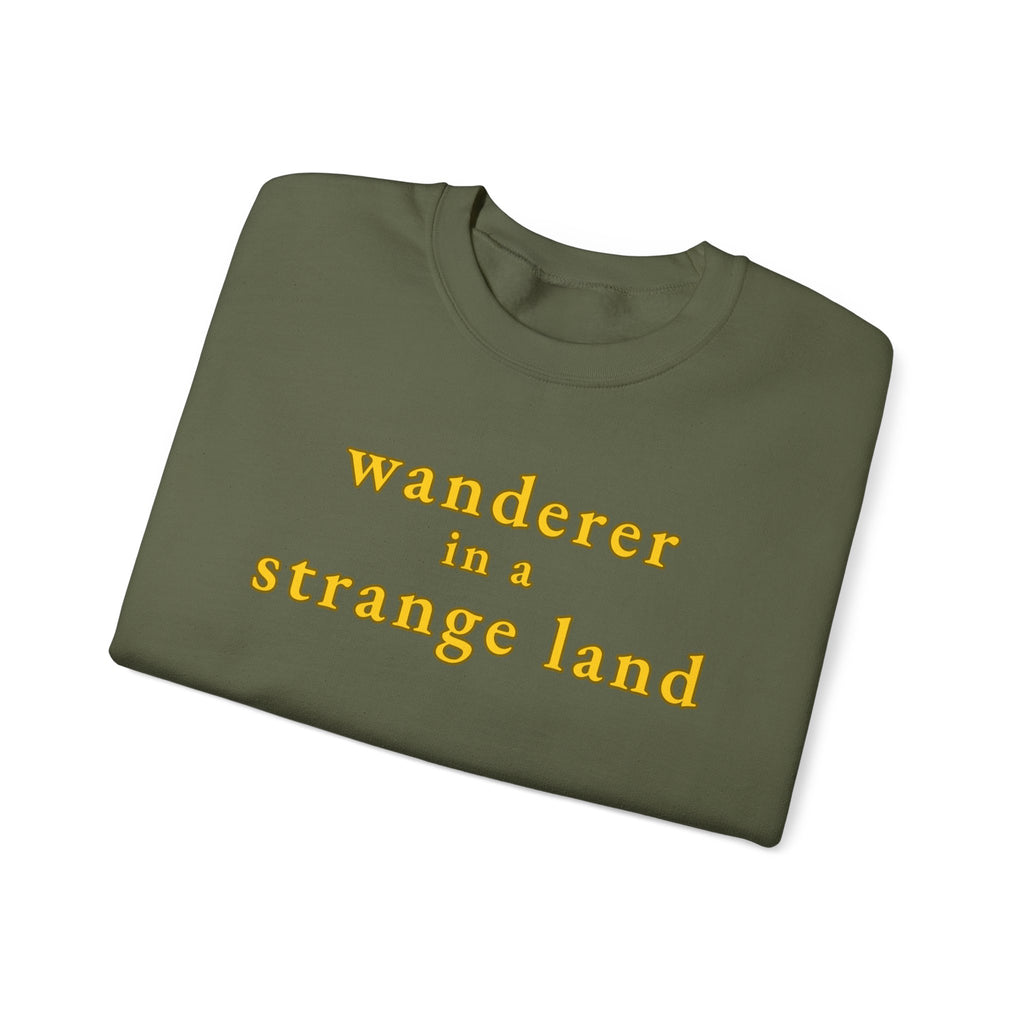 Wanderer in a Strange Land sweatshirt