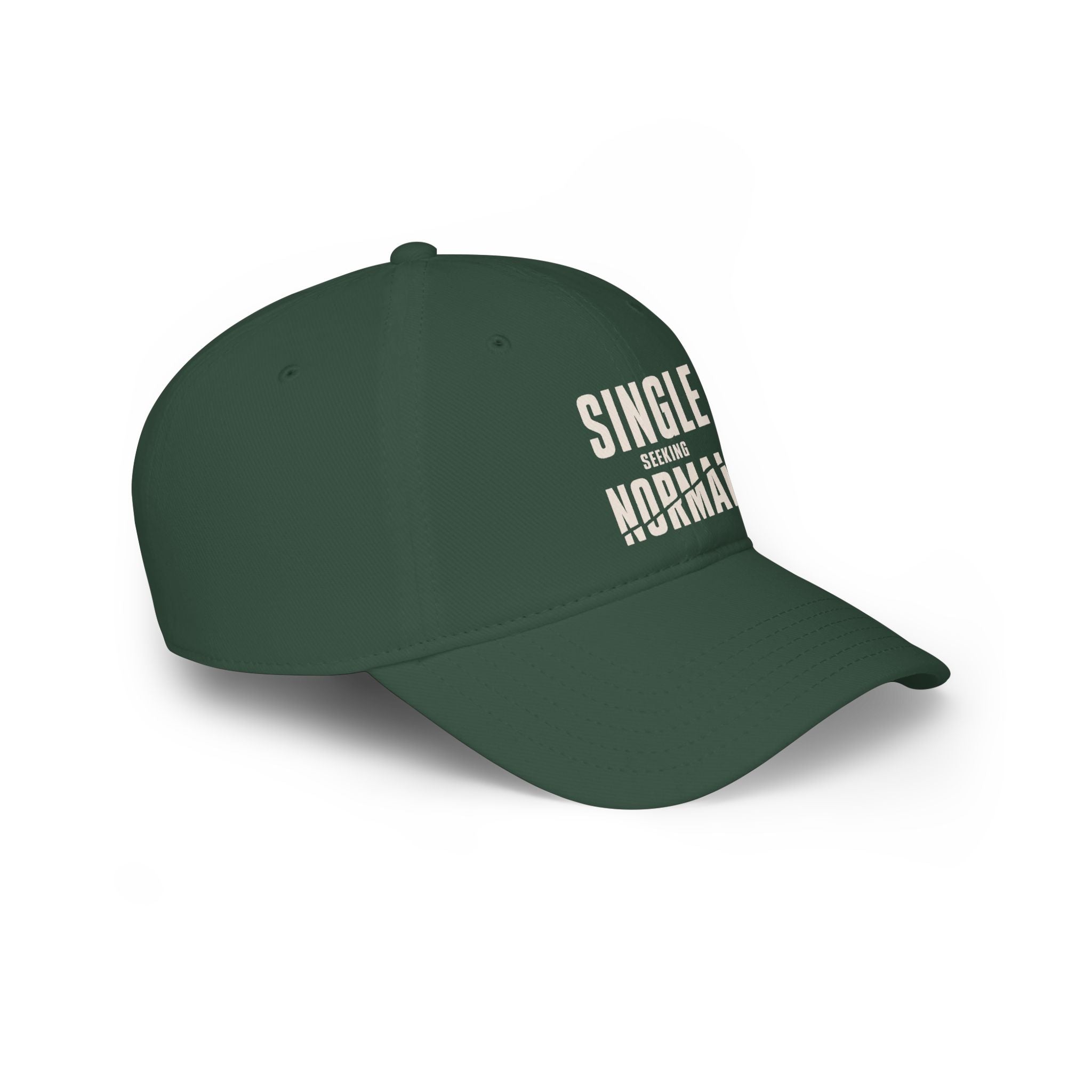 Single Seeking Normal low profile baseball cap