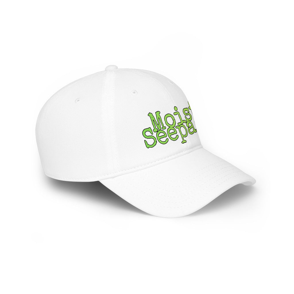 "Moist Seepage" low profile baseball cap