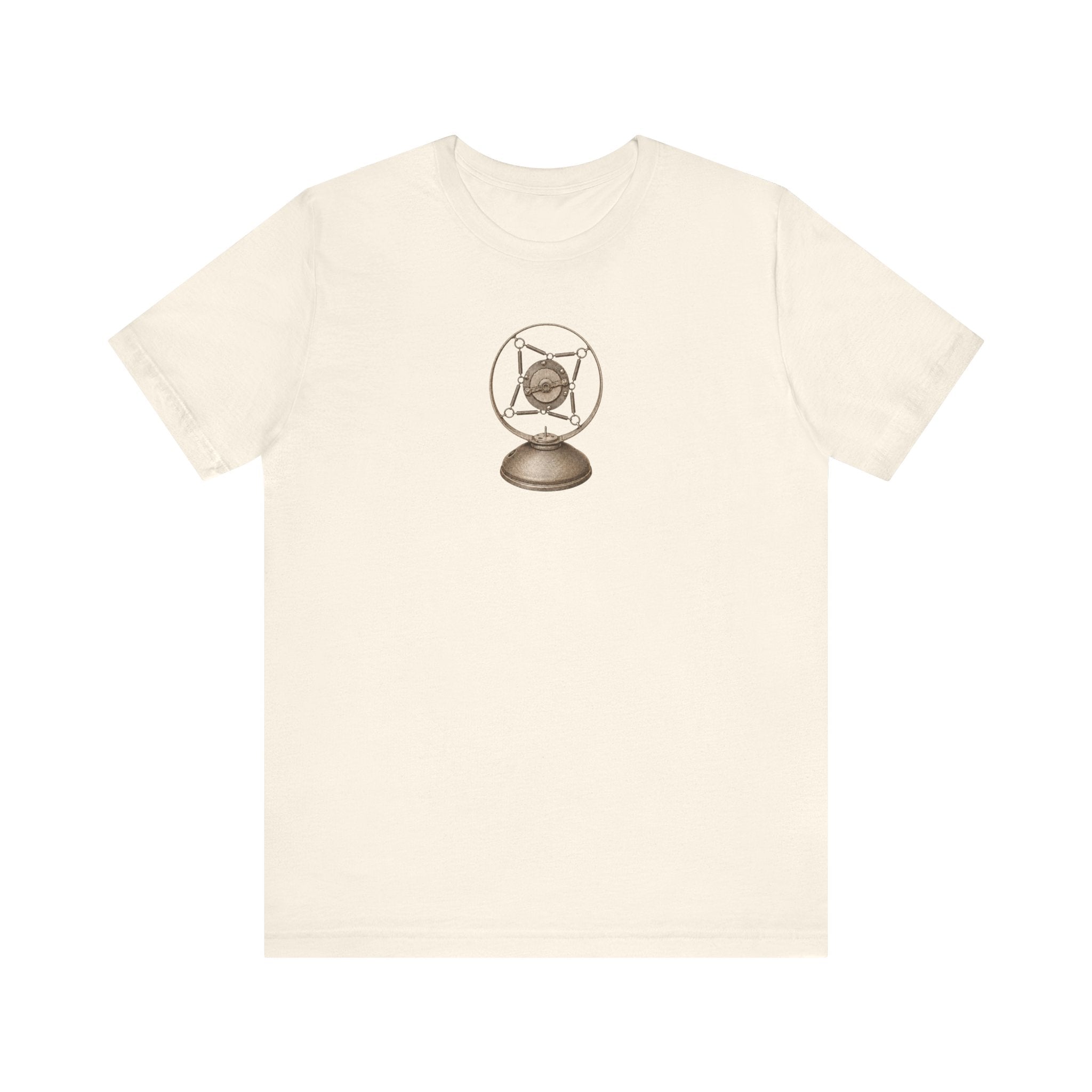 1930s Vintage Carbon Microphone illustration unisex t-shirt, retro music history graphic tee