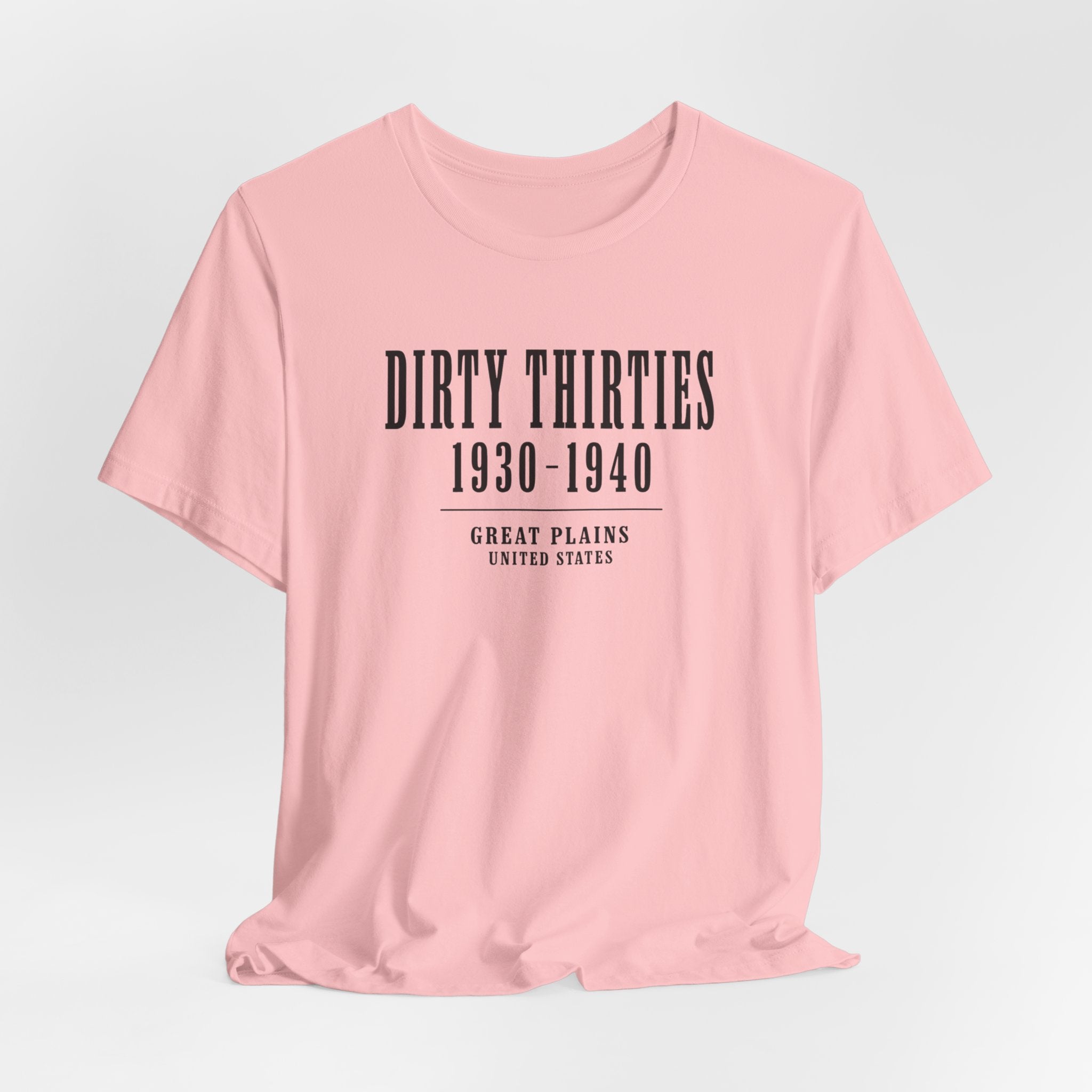 Dirty Thirties 1930–1940 vintage minimalist historical T-Shirt
