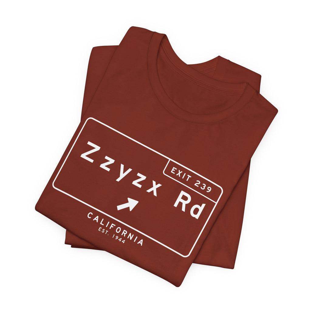 Zzyzx Rd T-Shirt California History