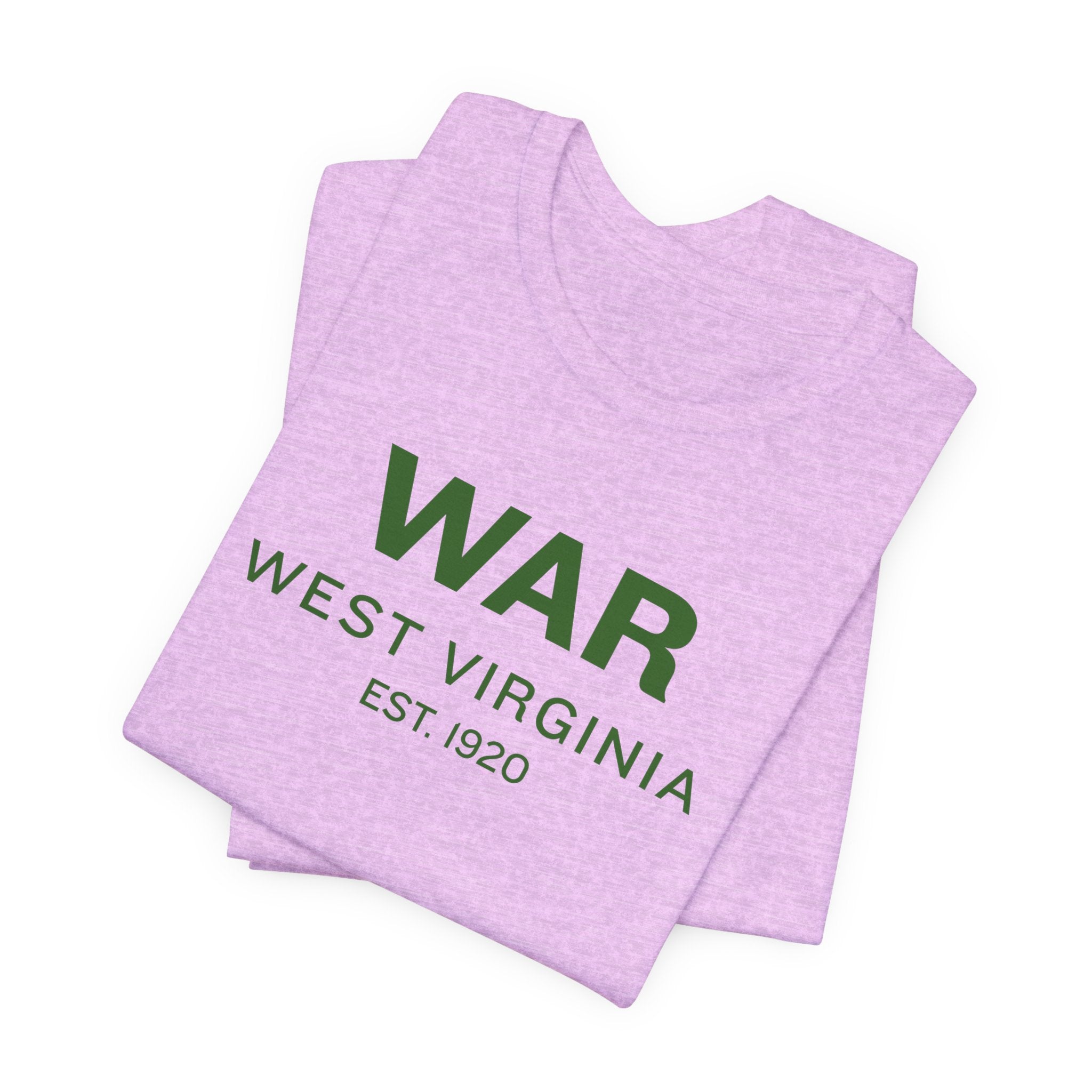 WAR, West Virginia Est. 1920 T-Shirt