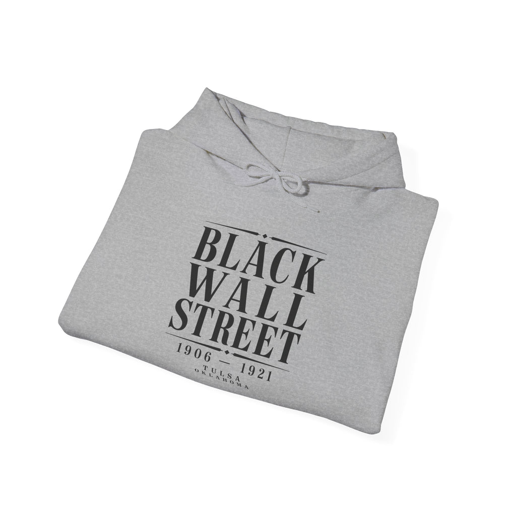 Black Wall Street Historical Tribute hoodie