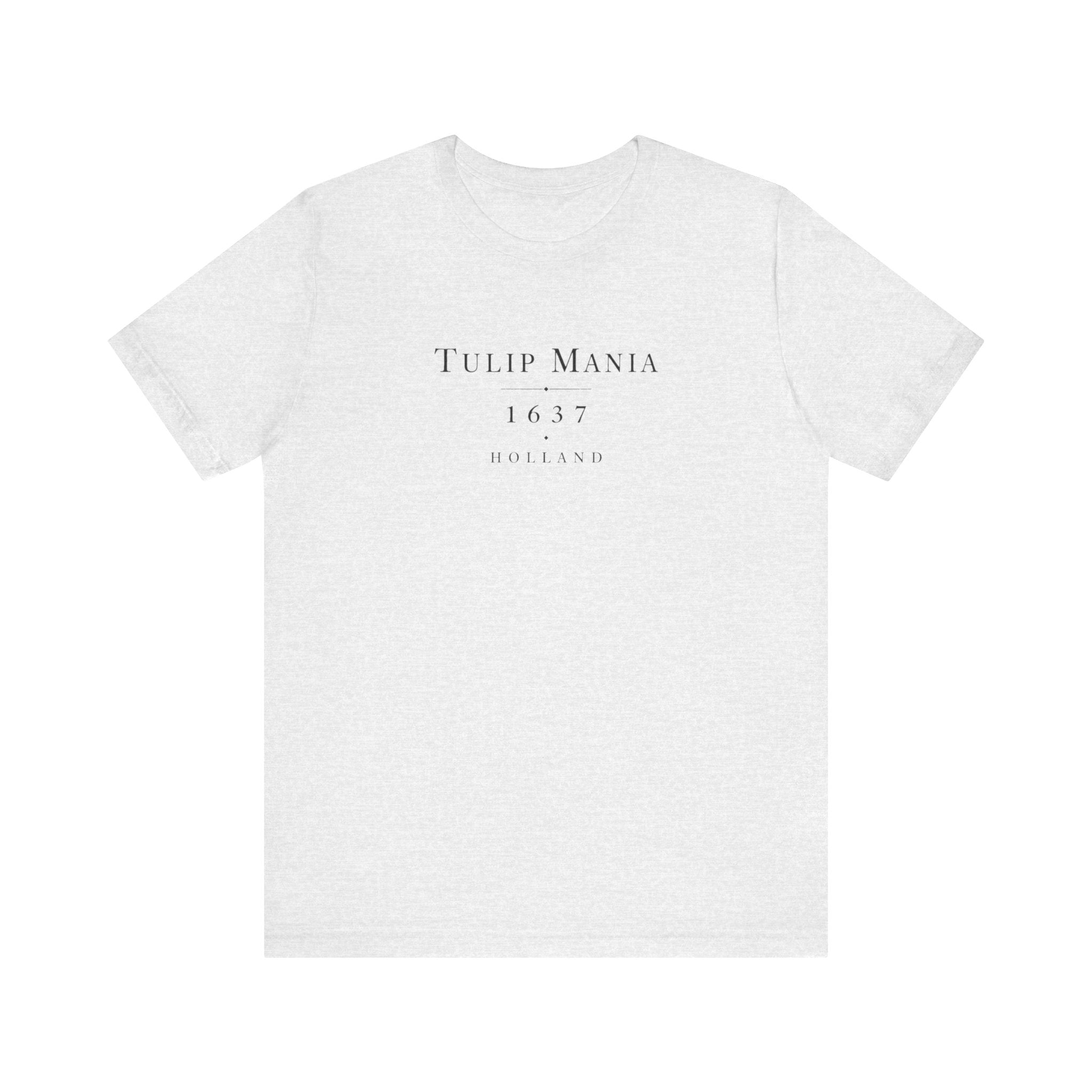 Tulip Mania 1637 Holland minimalist T-Shirt
