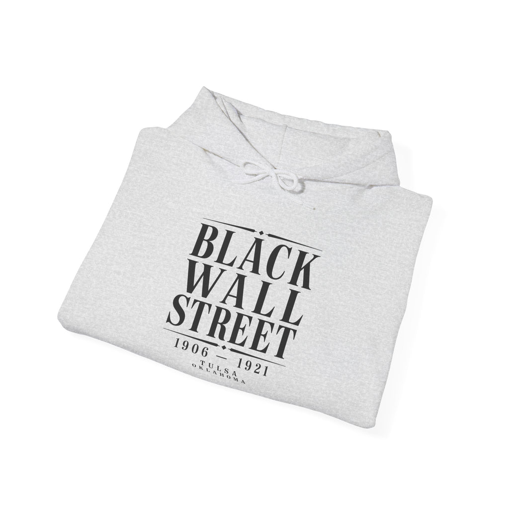 Black Wall Street Historical Tribute hoodie