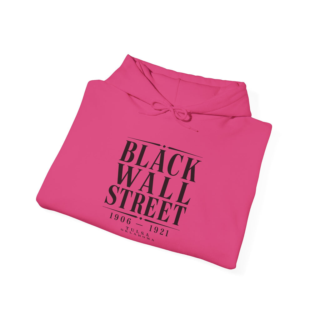 Black Wall Street Historical Tribute hoodie