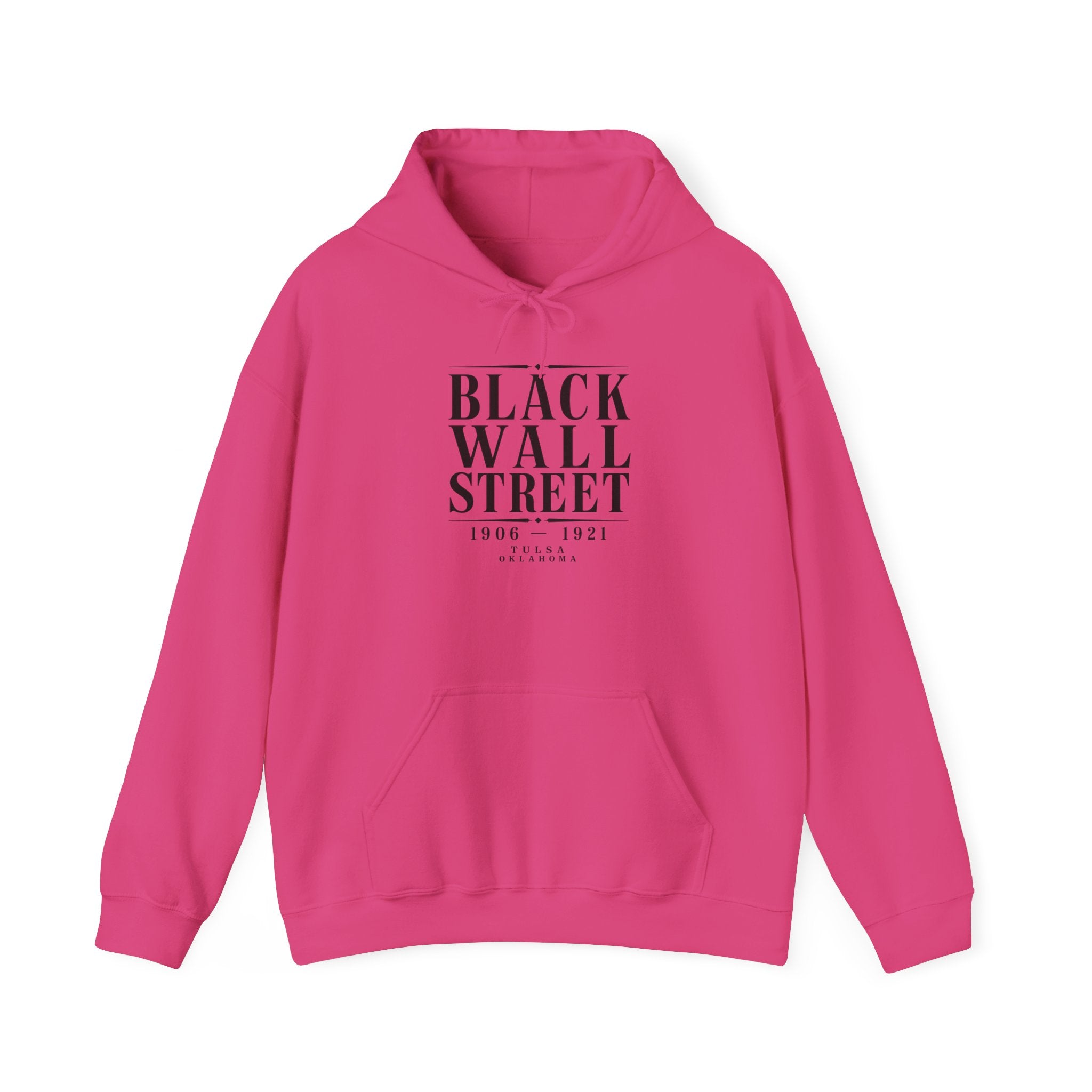 Black Wall Street Historical Tribute hoodie