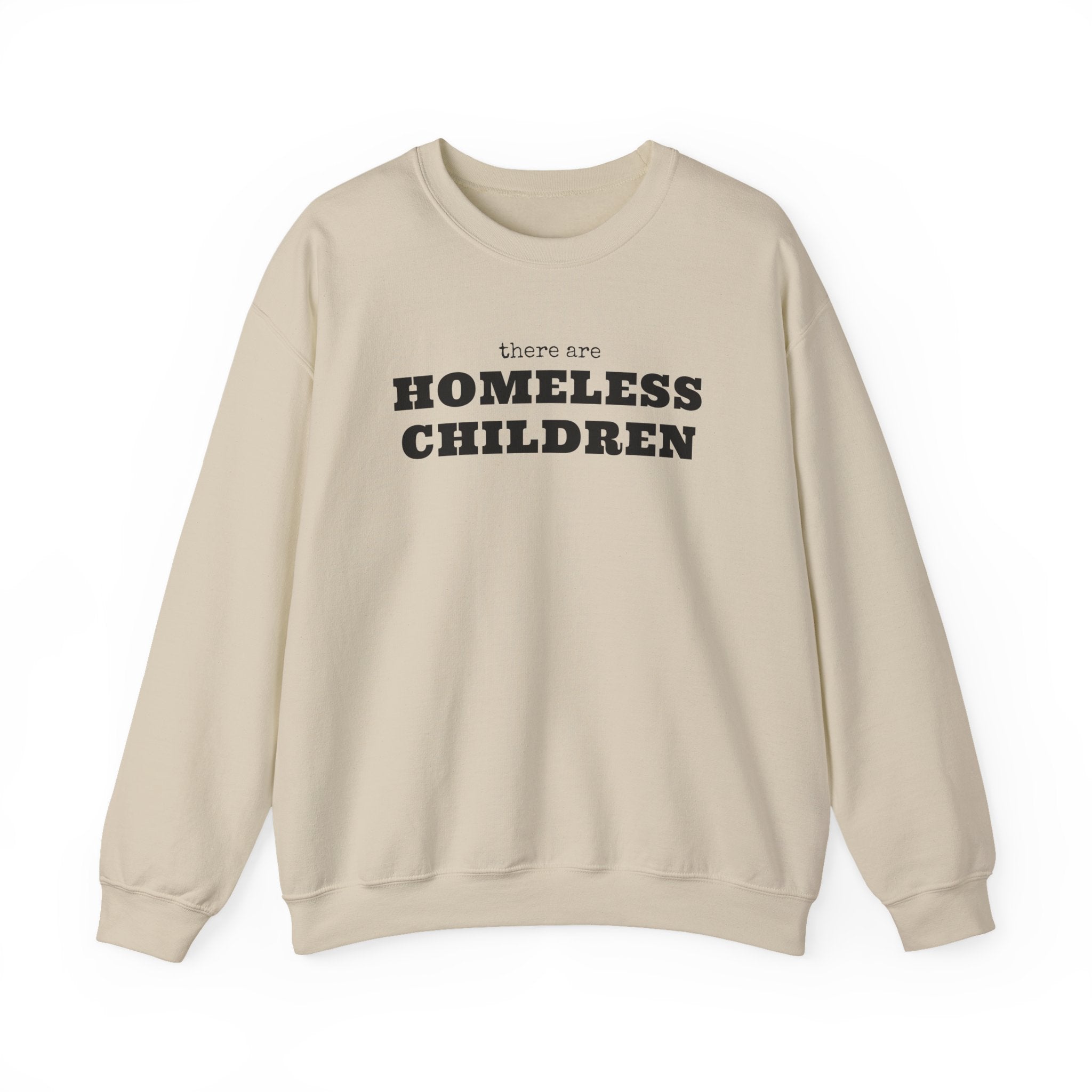 Homeless Children awareness sweatshirt