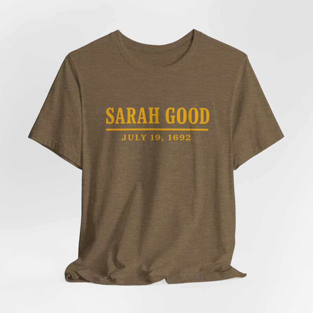 Sarah Good, Salem Witch Trials historical T-Shirt