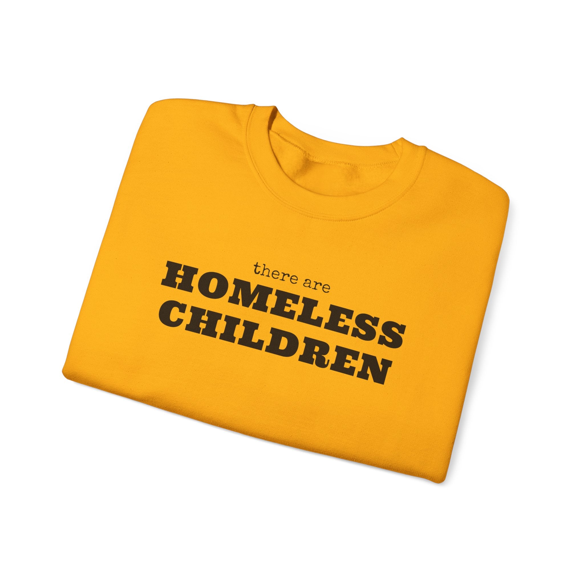 Homeless Children awareness sweatshirt